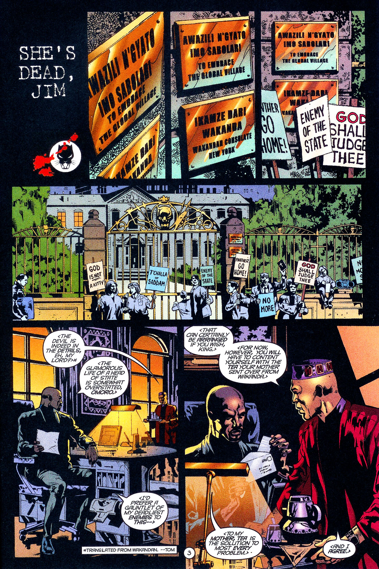 Read online Black Panther (1998) comic -  Issue #31 - 4