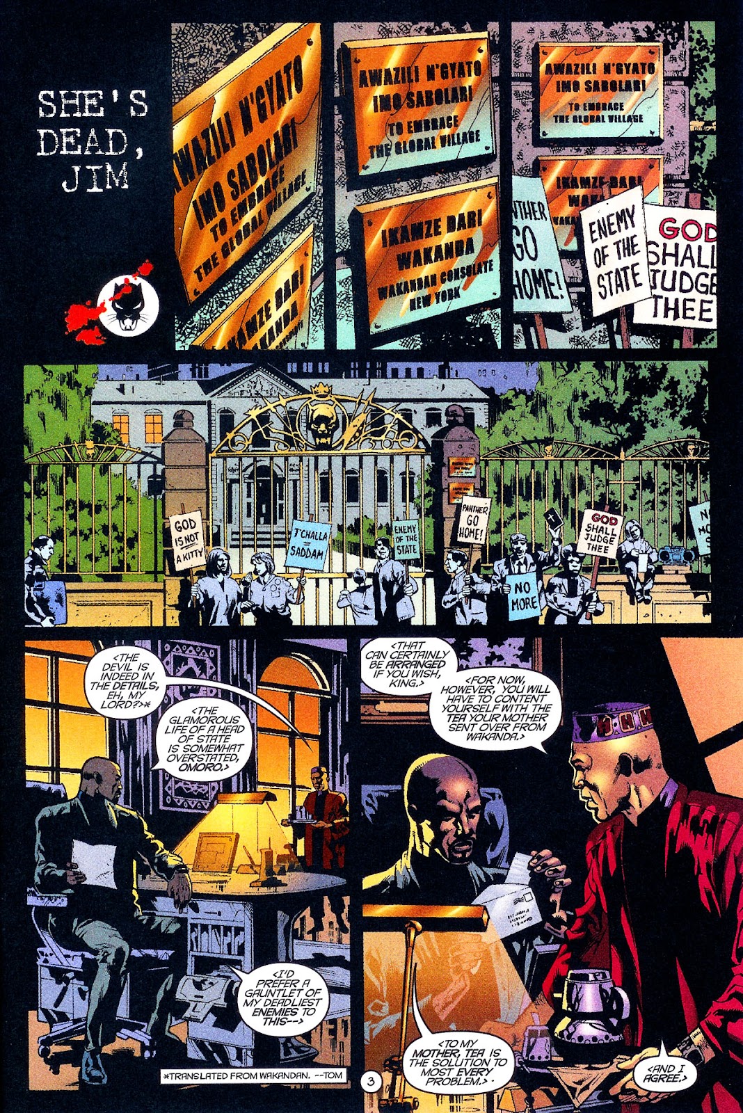 Black Panther (1998) issue 31 - Page 4