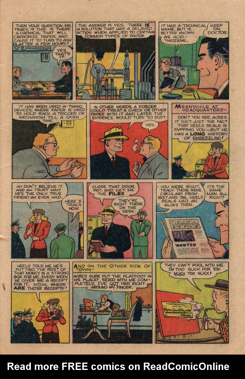 Read online Dick Tracy comic -  Issue #54 - 7