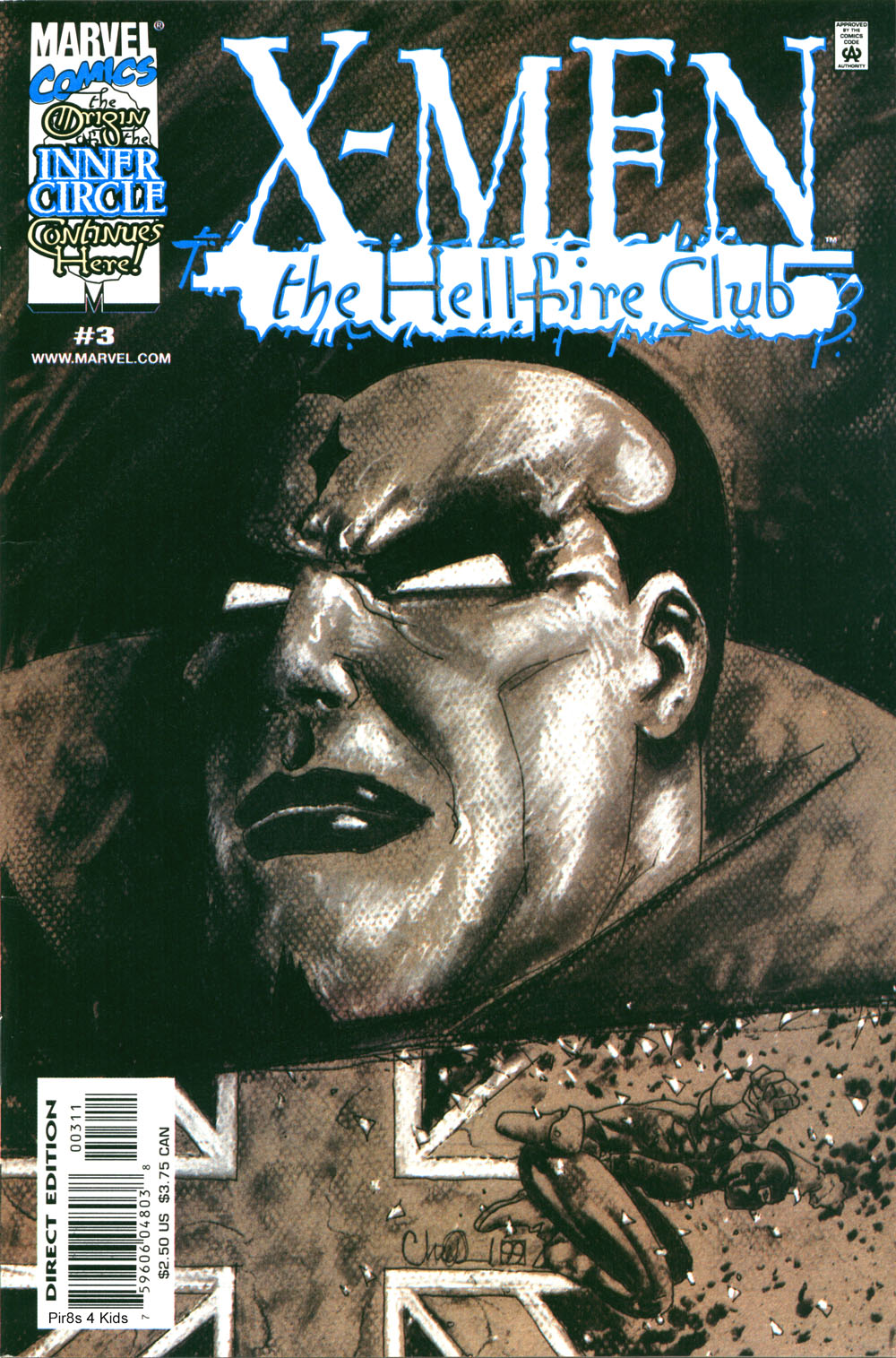 Read online X-Men: Hellfire Club comic -  Issue #3 - 1