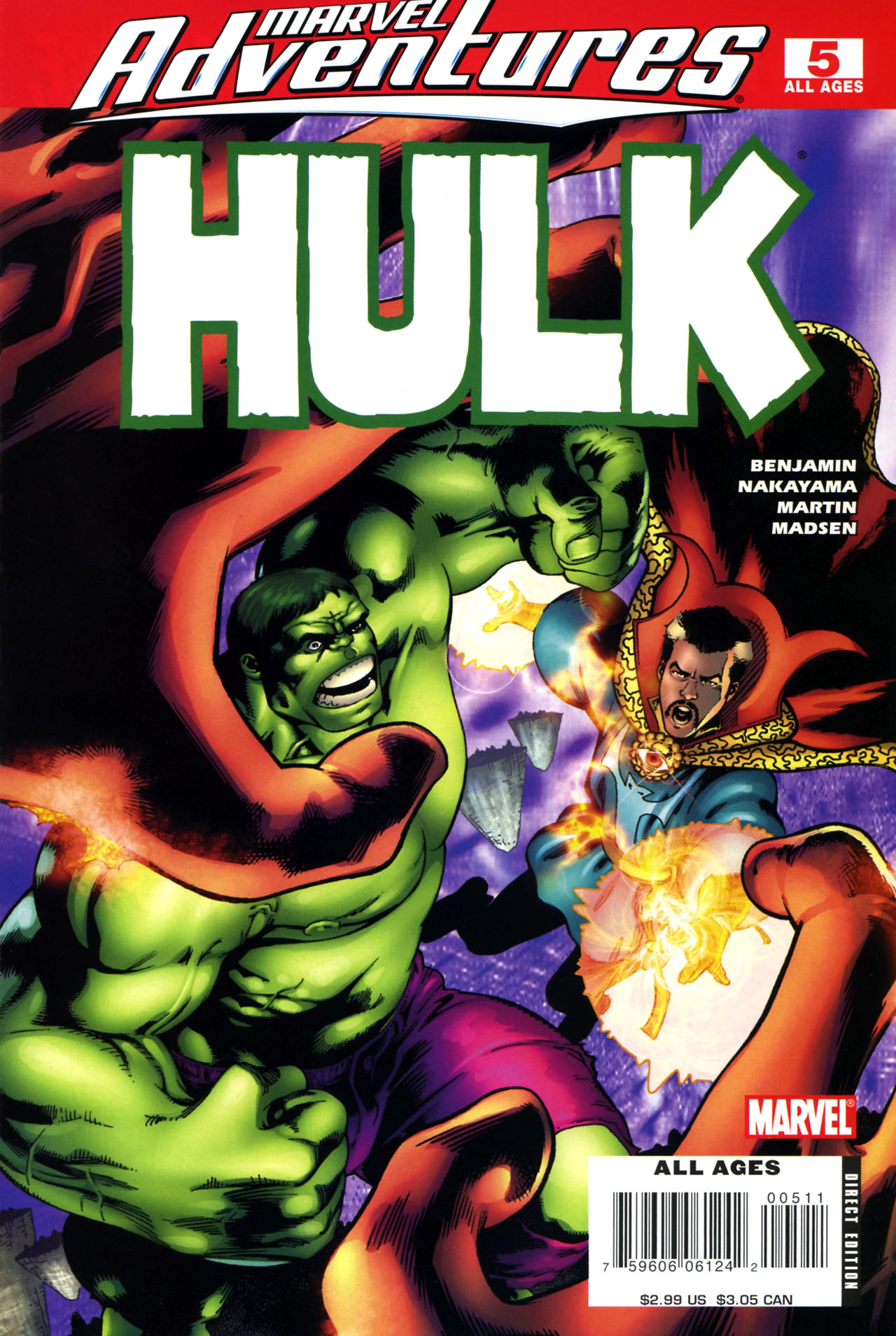 Read online Marvel Adventures Hulk comic -  Issue #5 - 1