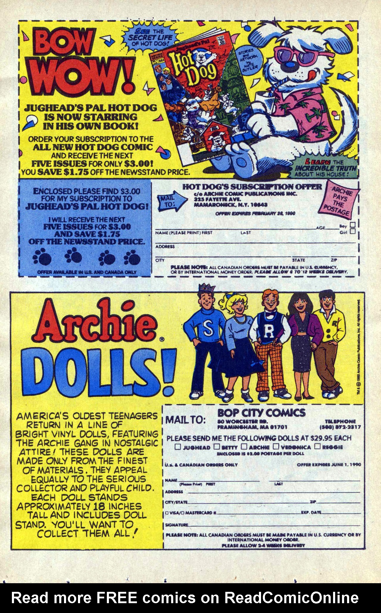 Read online Jughead's Pal Hot Dog comic -  Issue #1 - 18