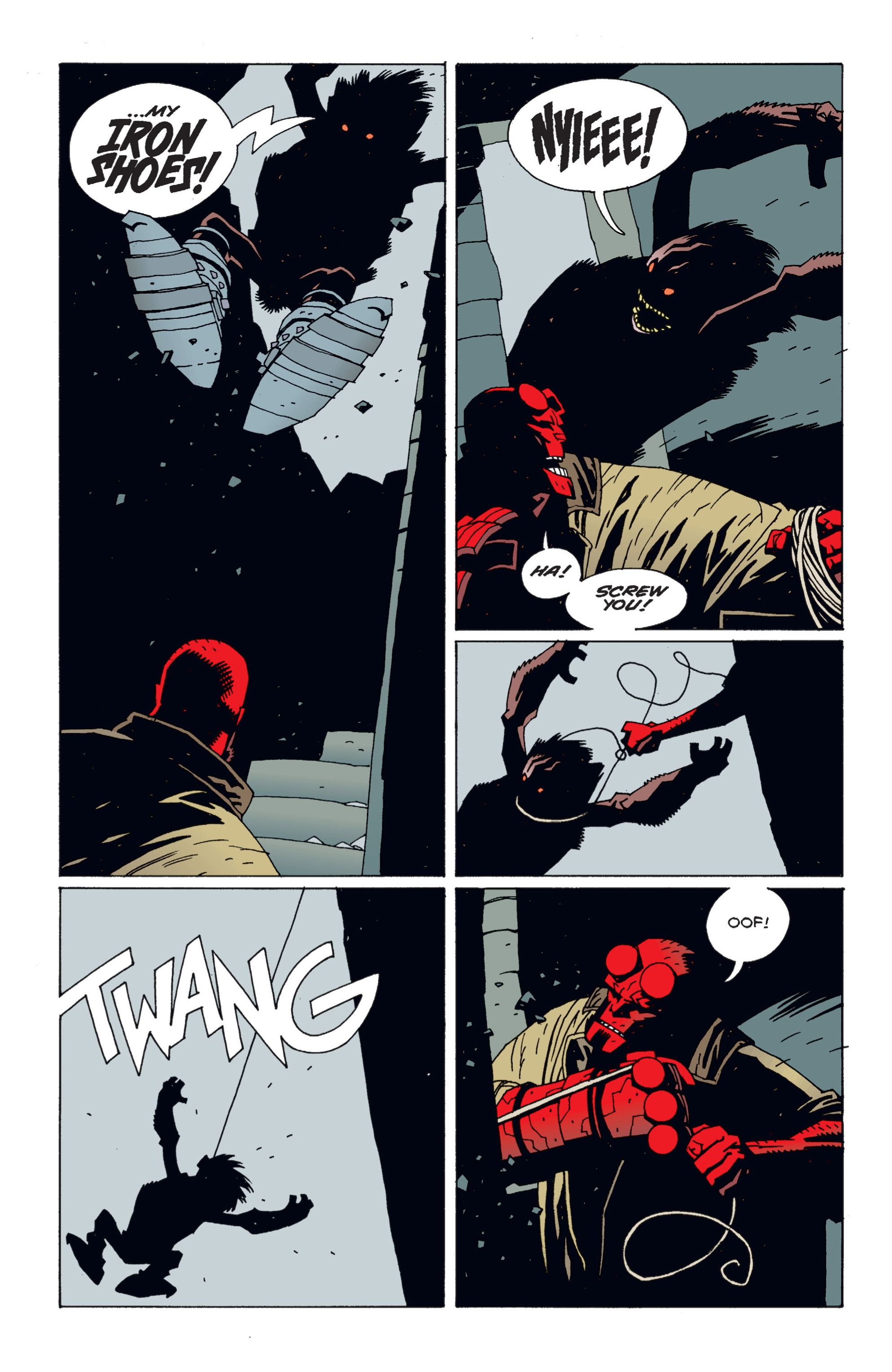 Read online Hellboy comic -  Issue #3 - 37