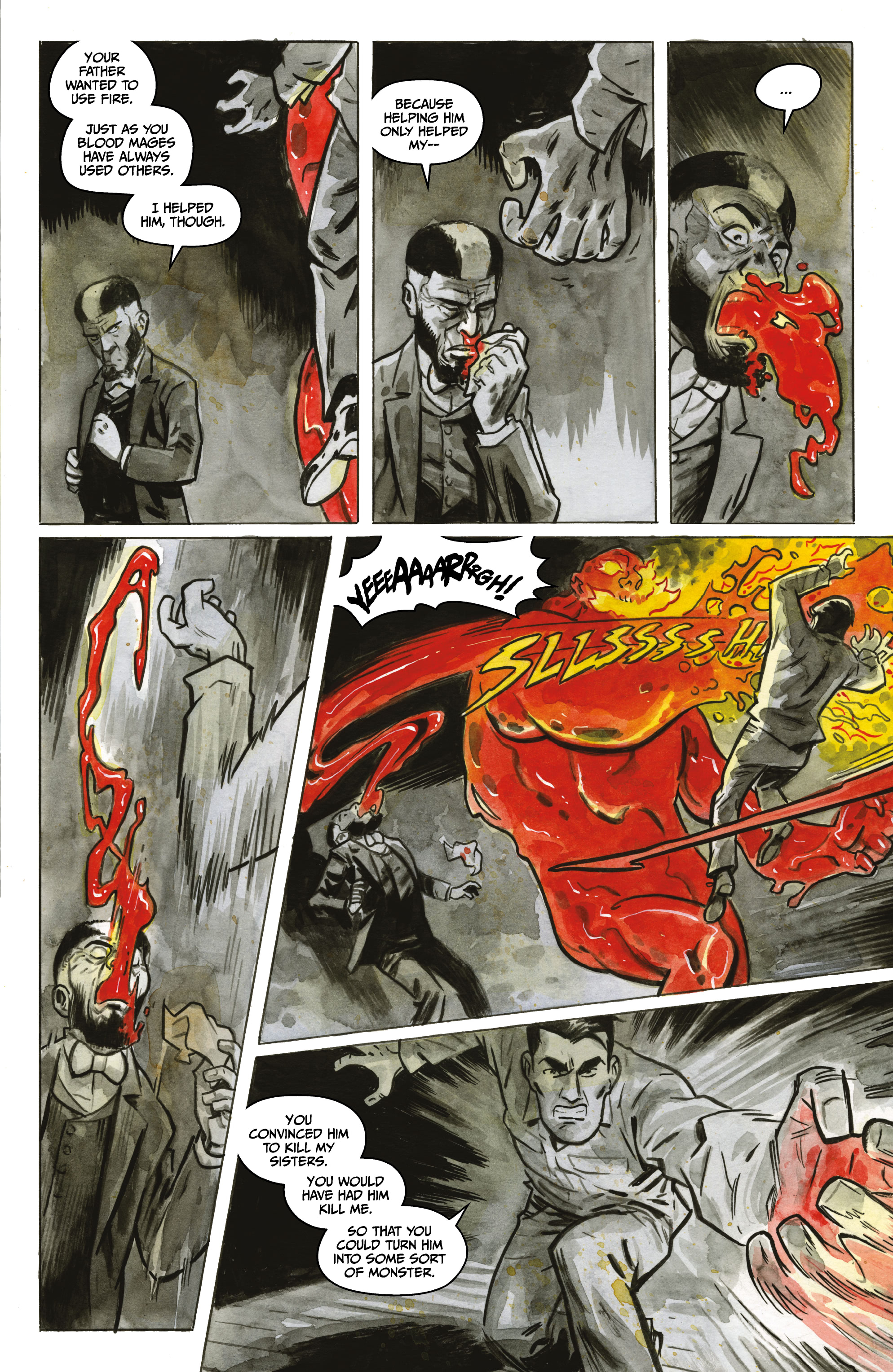 Read online Manor Black: Fire in the Blood comic -  Issue #4 - 7
