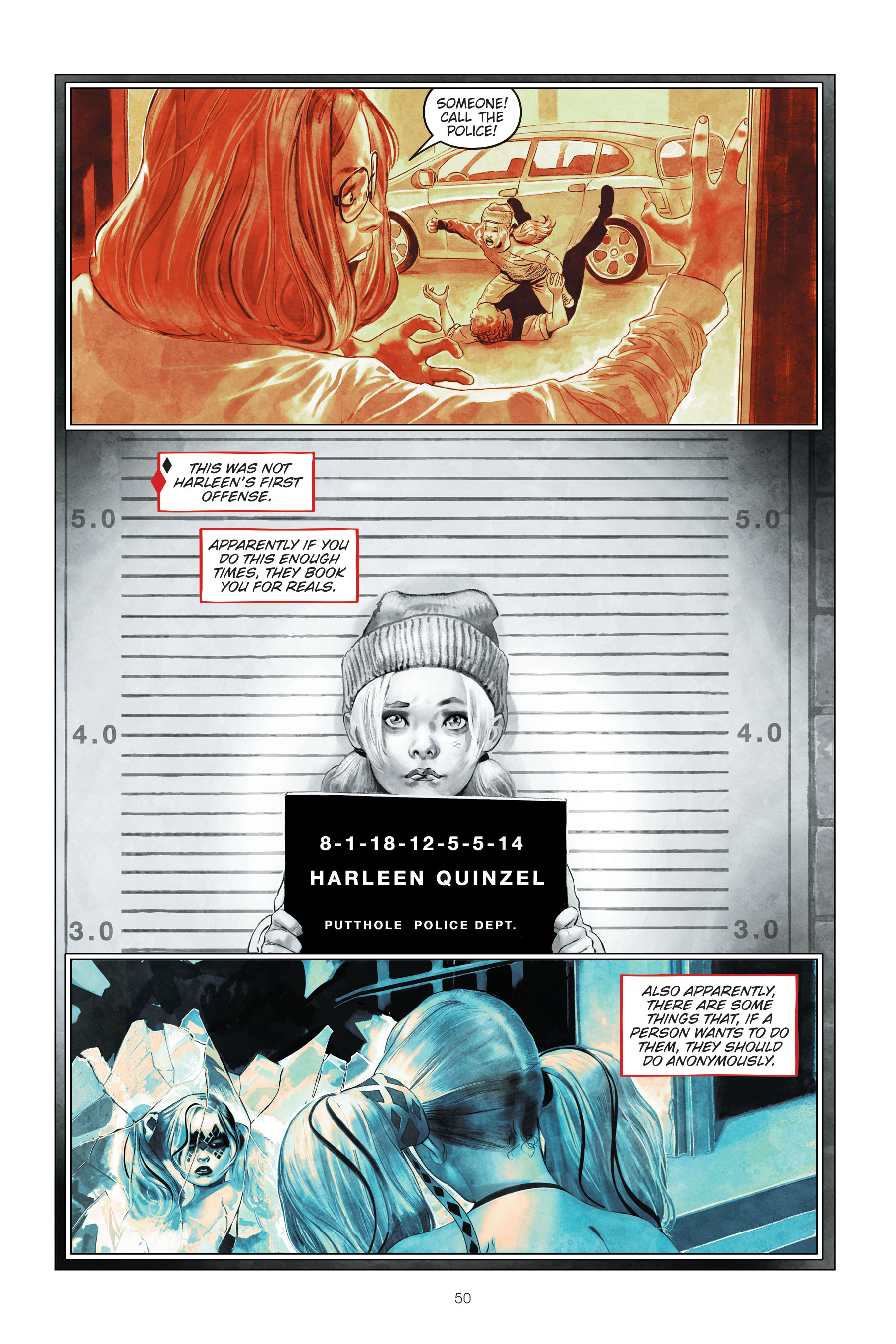Read online Harley Quinn: Breaking Glass comic -  Issue # TPB (Part 1) - 51
