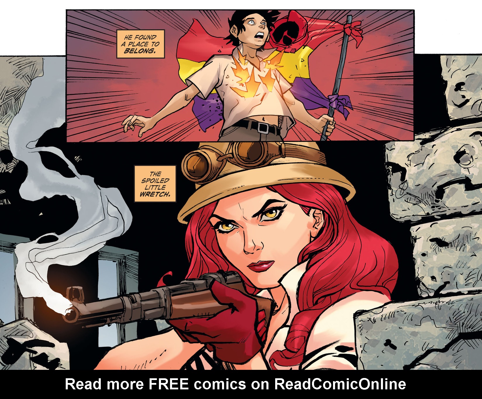 Read online DC Comics: Bombshells comic -  Issue #62 - 16