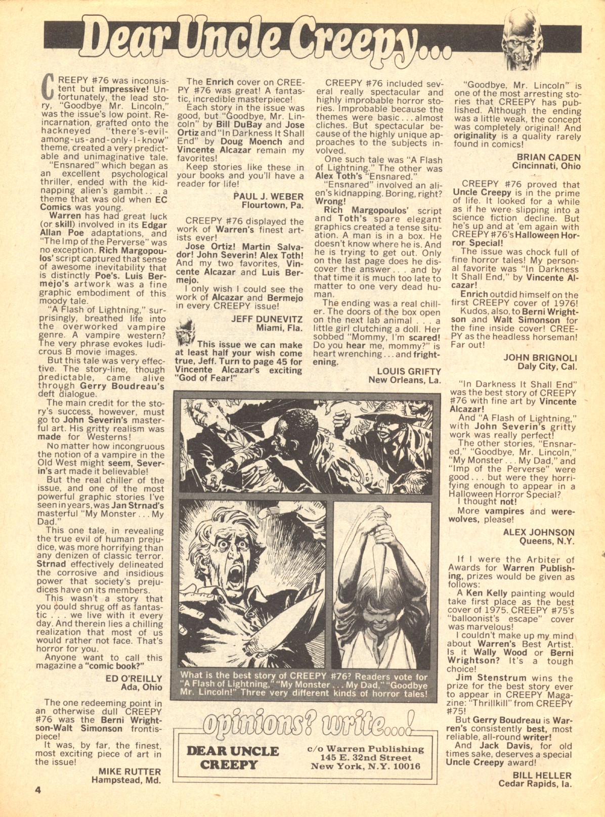 Read online Creepy (1964) comic -  Issue #78 - 4