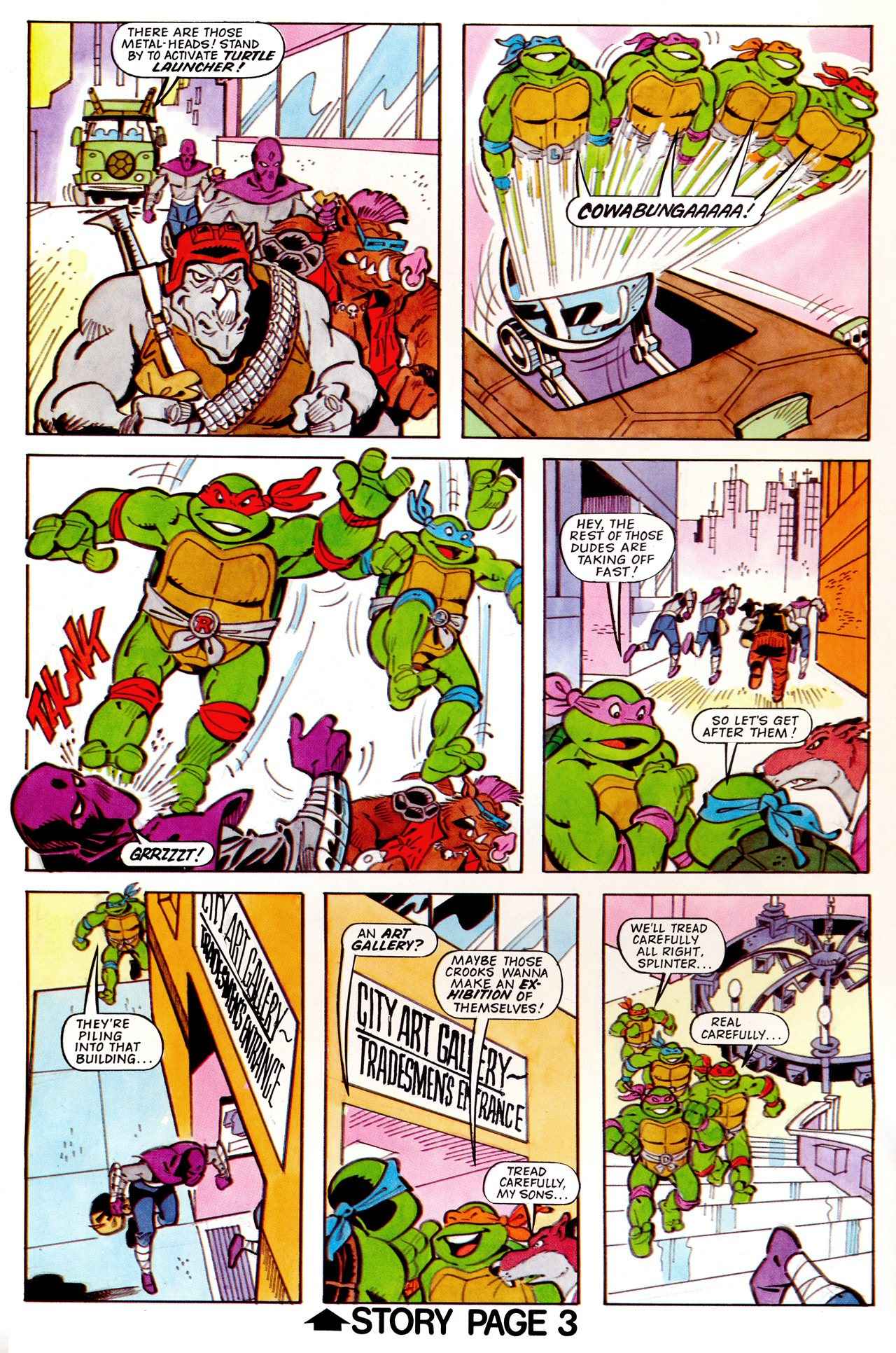 Read online Teenage Mutant Hero Turtles Adventures comic -  Issue #18 - 4