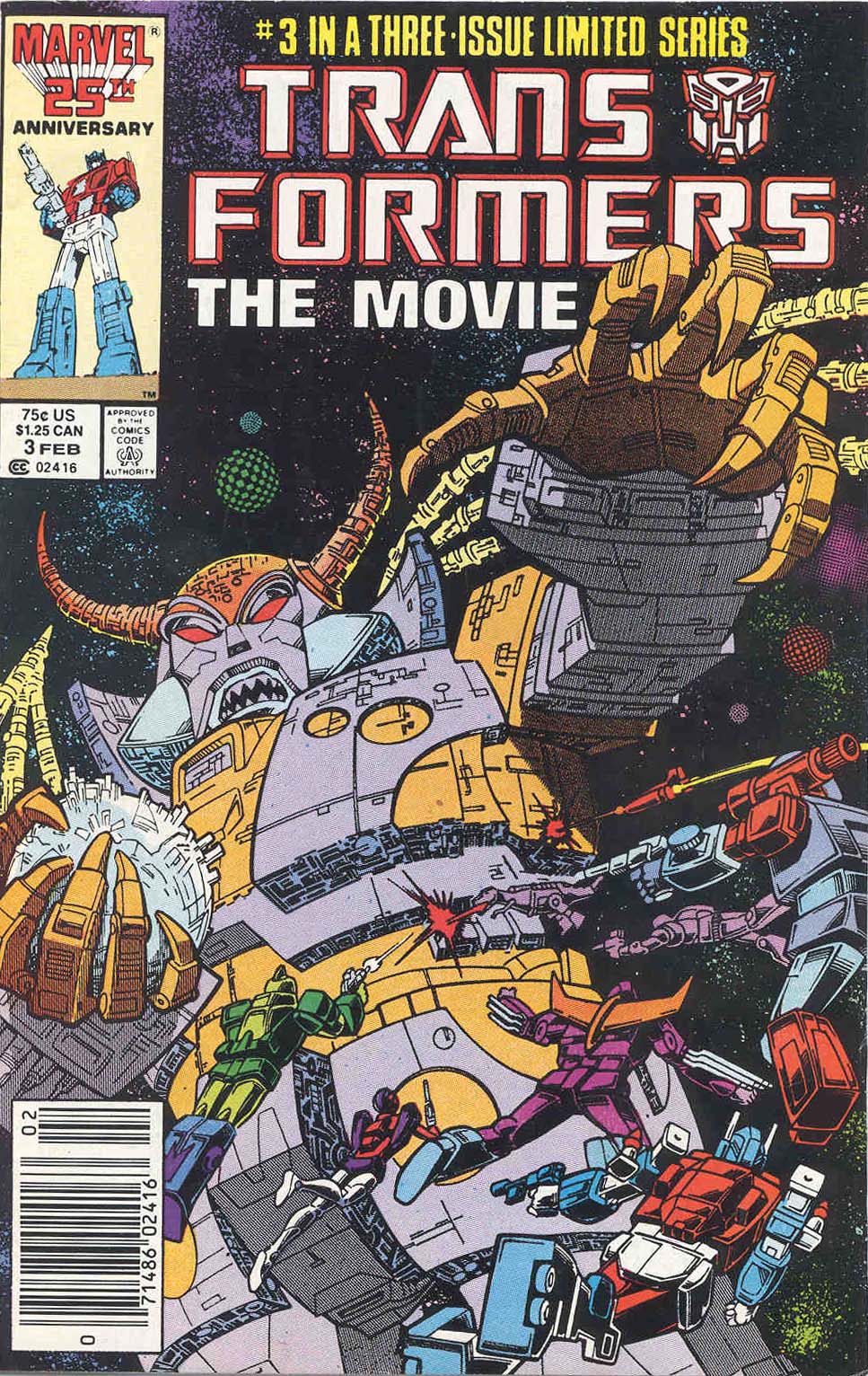 Read online The Transformers: The Movie comic -  Issue #3 - 1