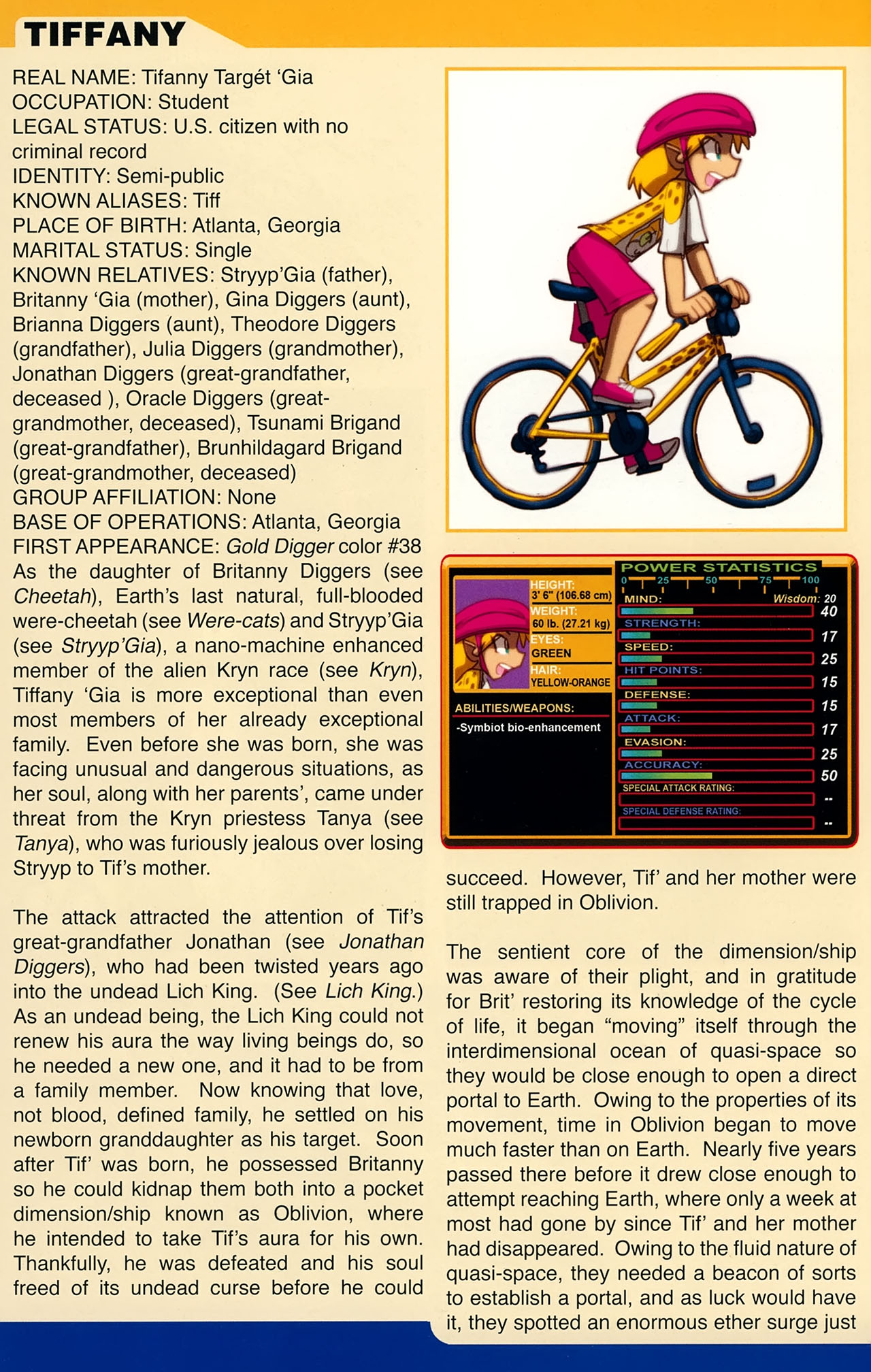 Read online Gold Digger Sourcebook: The Official Handbook of the GD Universe comic -  Issue #15 - 6