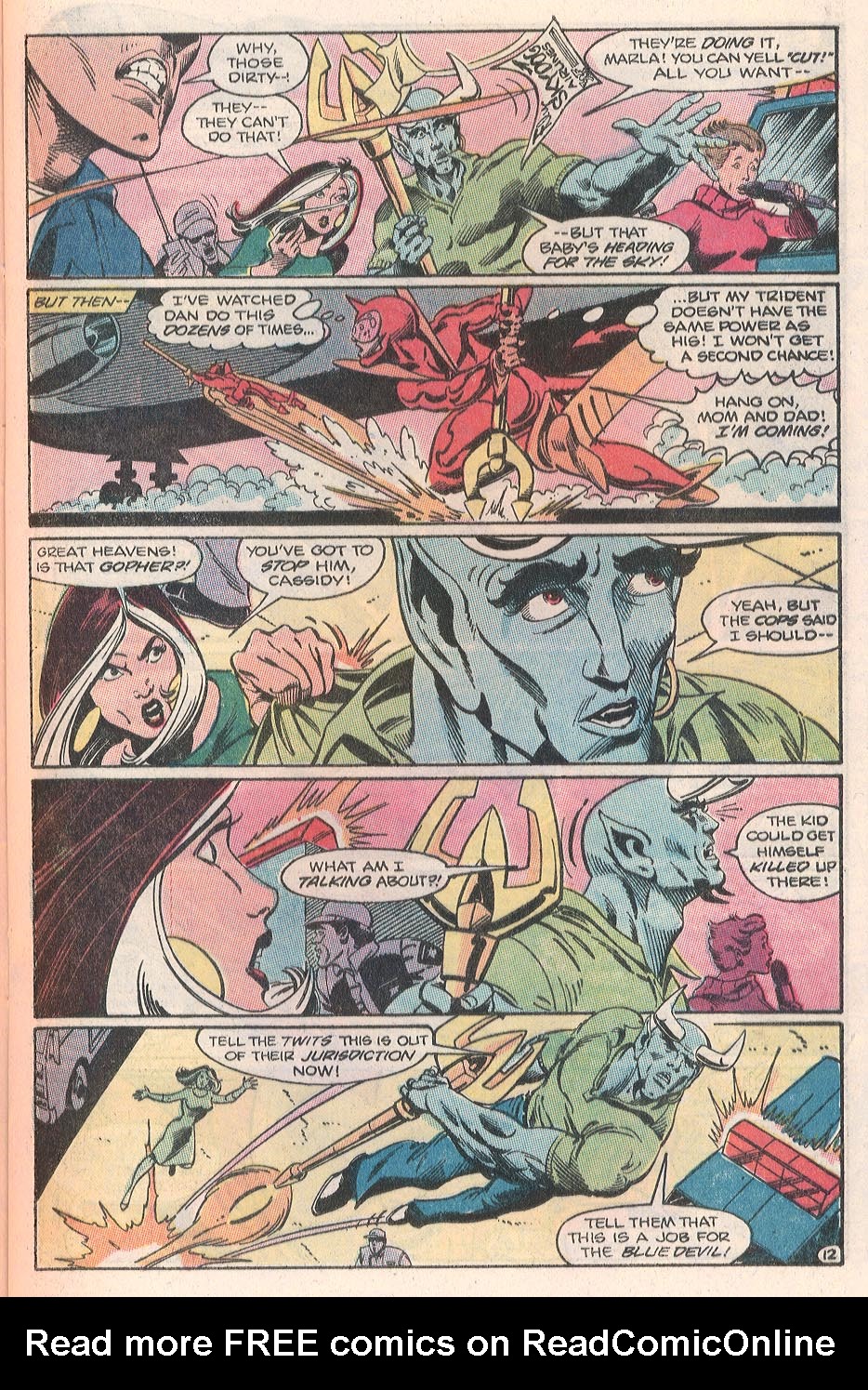 Read online Blue Devil comic -  Issue #14 - 13