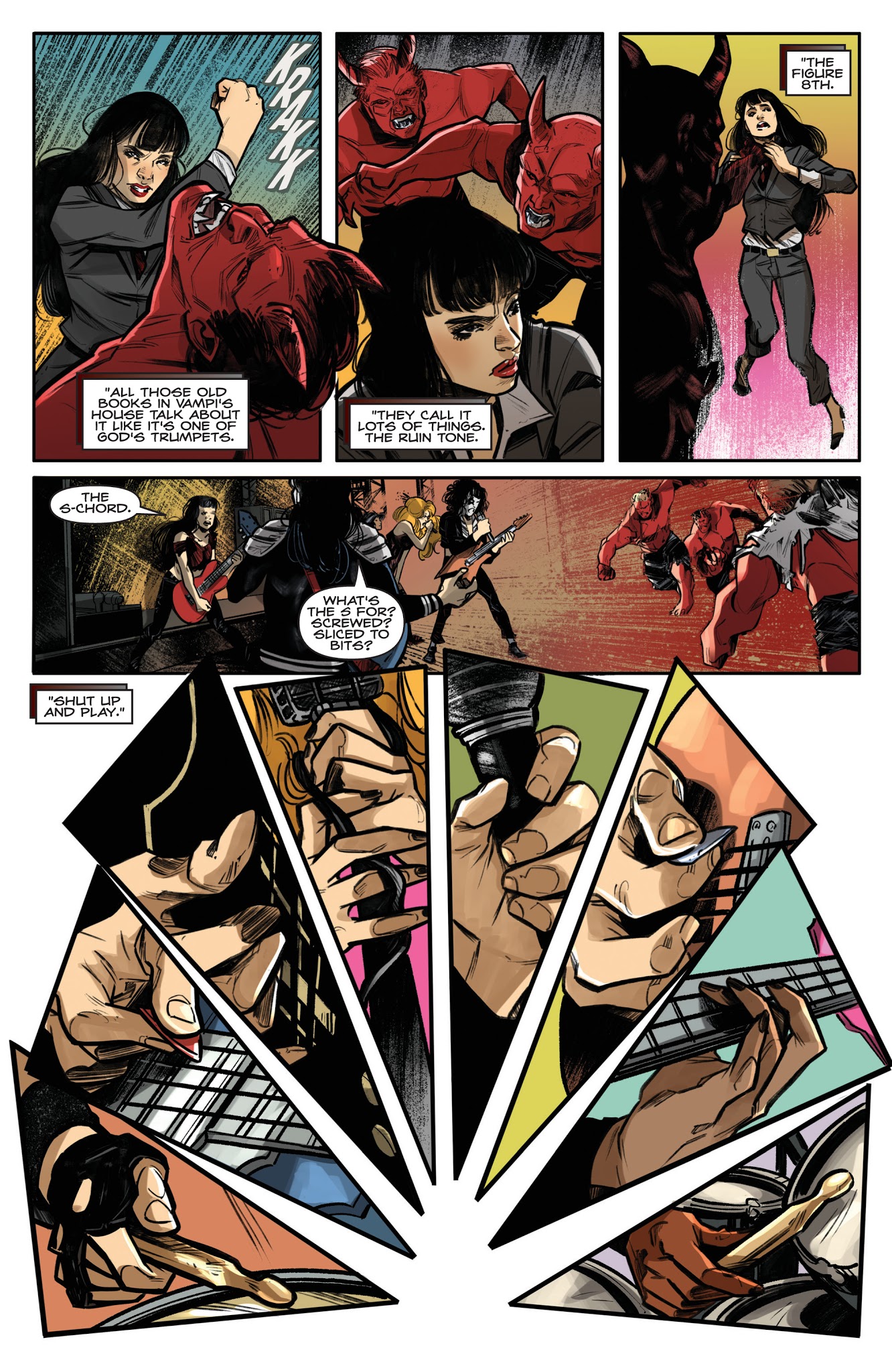 Read online Kiss/Vampirella comic -  Issue #5 - 22