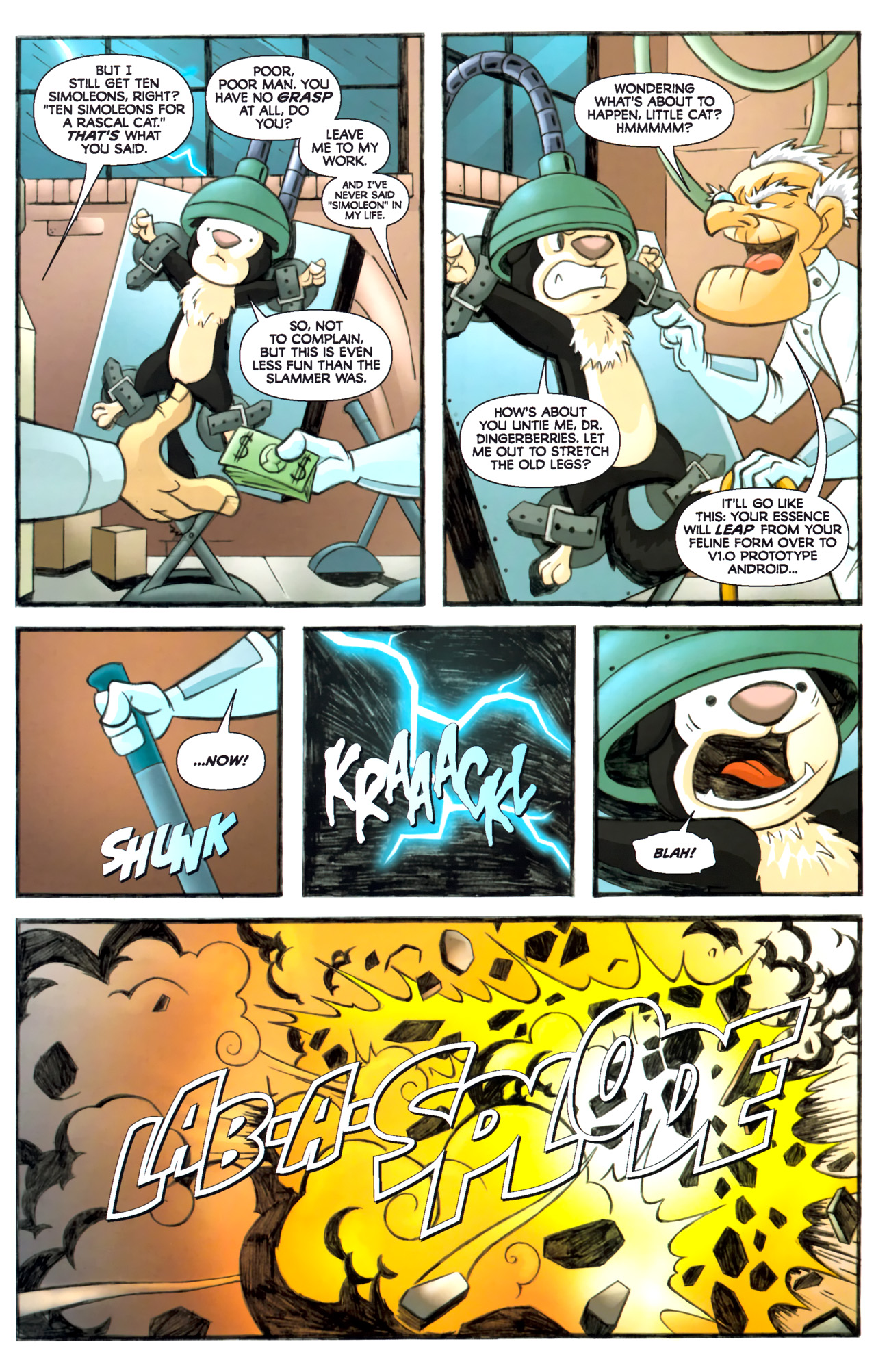 Read online Scratch9 comic -  Issue #1 - 16