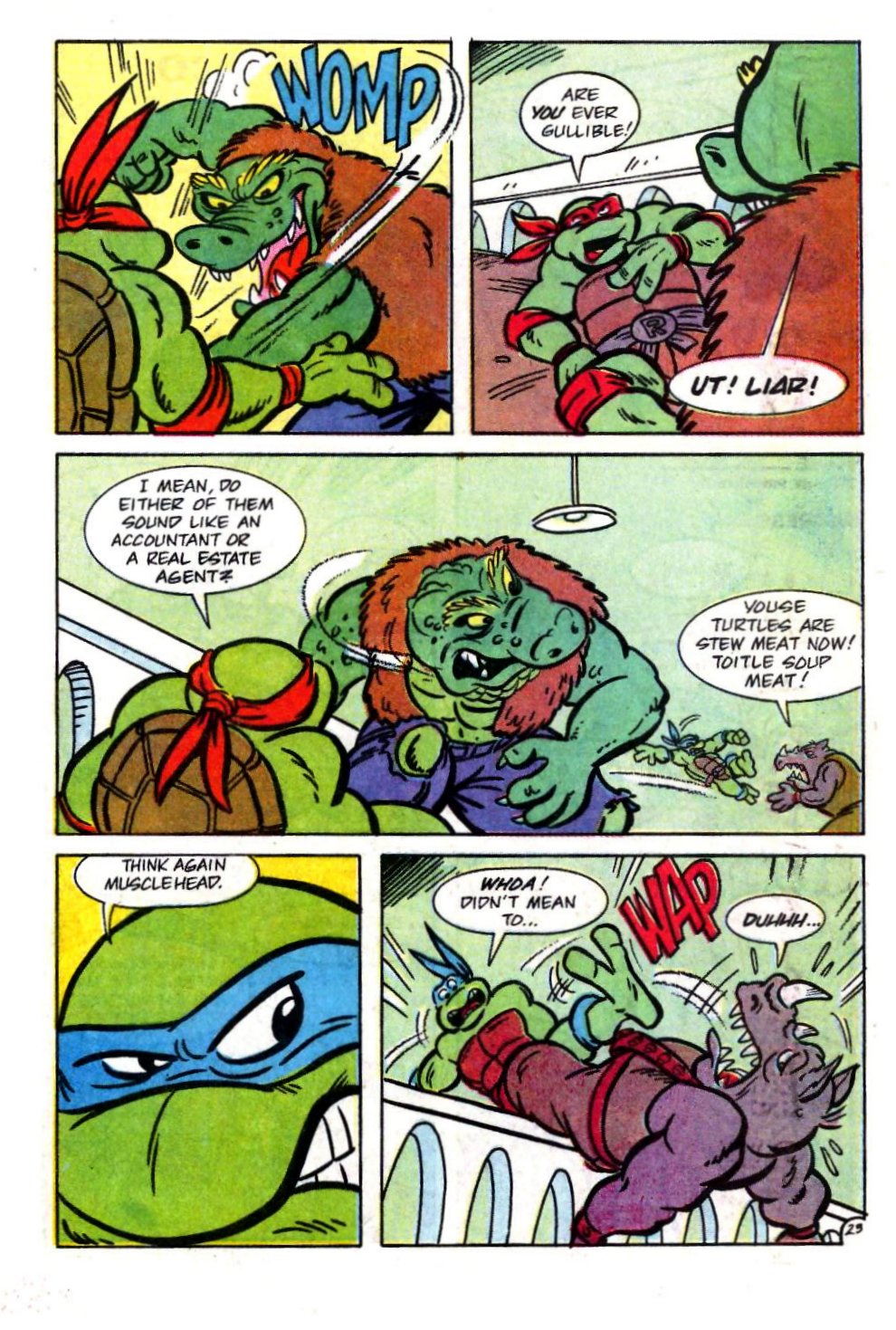 Read online Teenage Mutant Ninja Turtles Adventures (1989) comic -  Issue #6 - 24