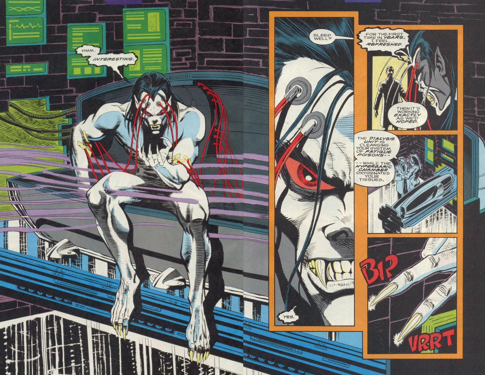 Read online Morbius: The Living Vampire (1992) comic -  Issue #7 - 3