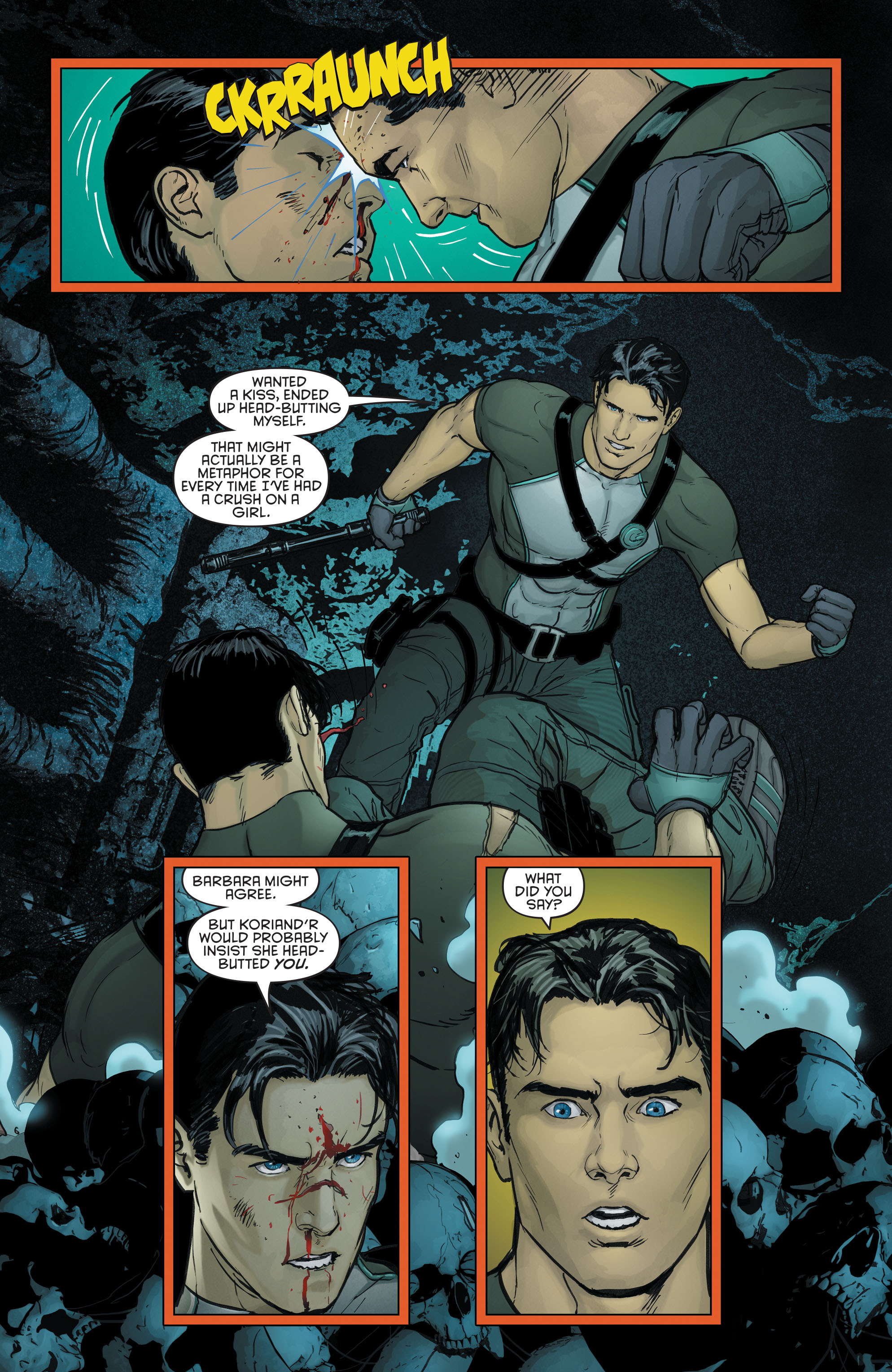 Read online Grayson comic -  Issue #11 - 9