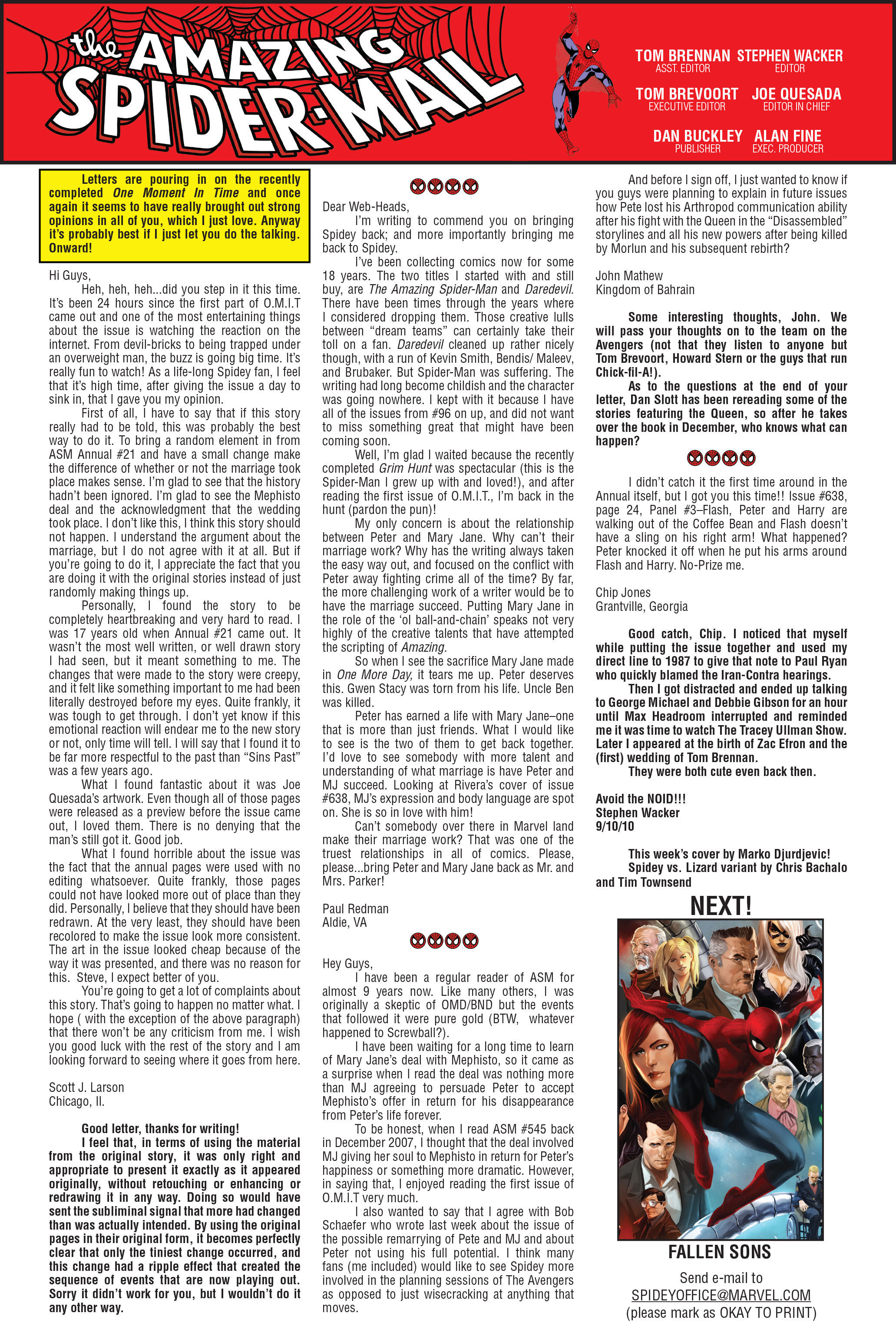 Read online The Amazing Spider-Man (1963) comic -  Issue #644 - 26