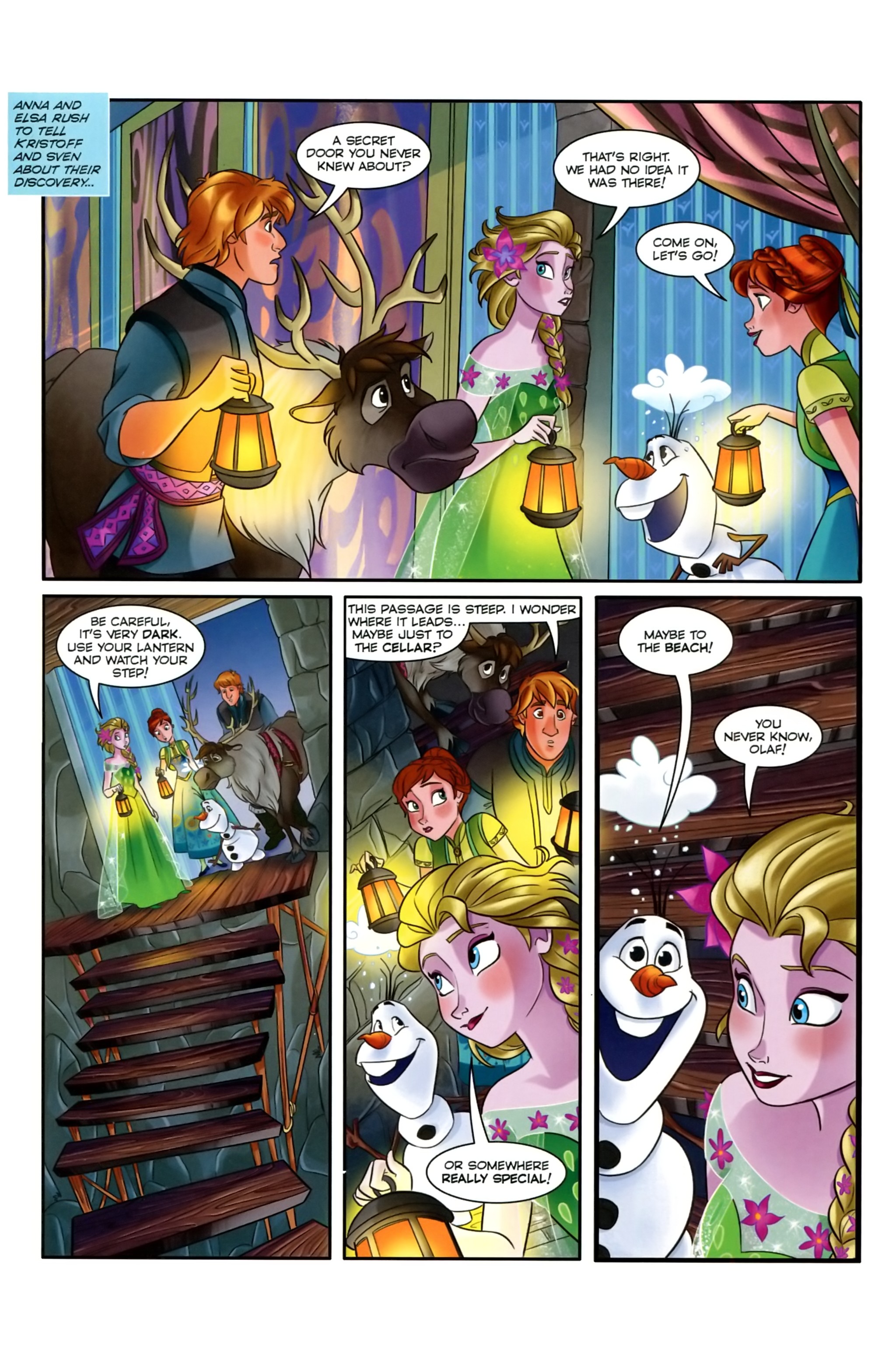 Read online Disney Frozen comic -  Issue #1 - 28