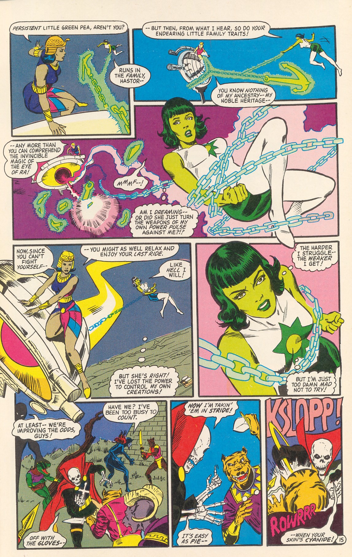 Read online Infinity Inc. (1984) comic -  Issue #44 - 17