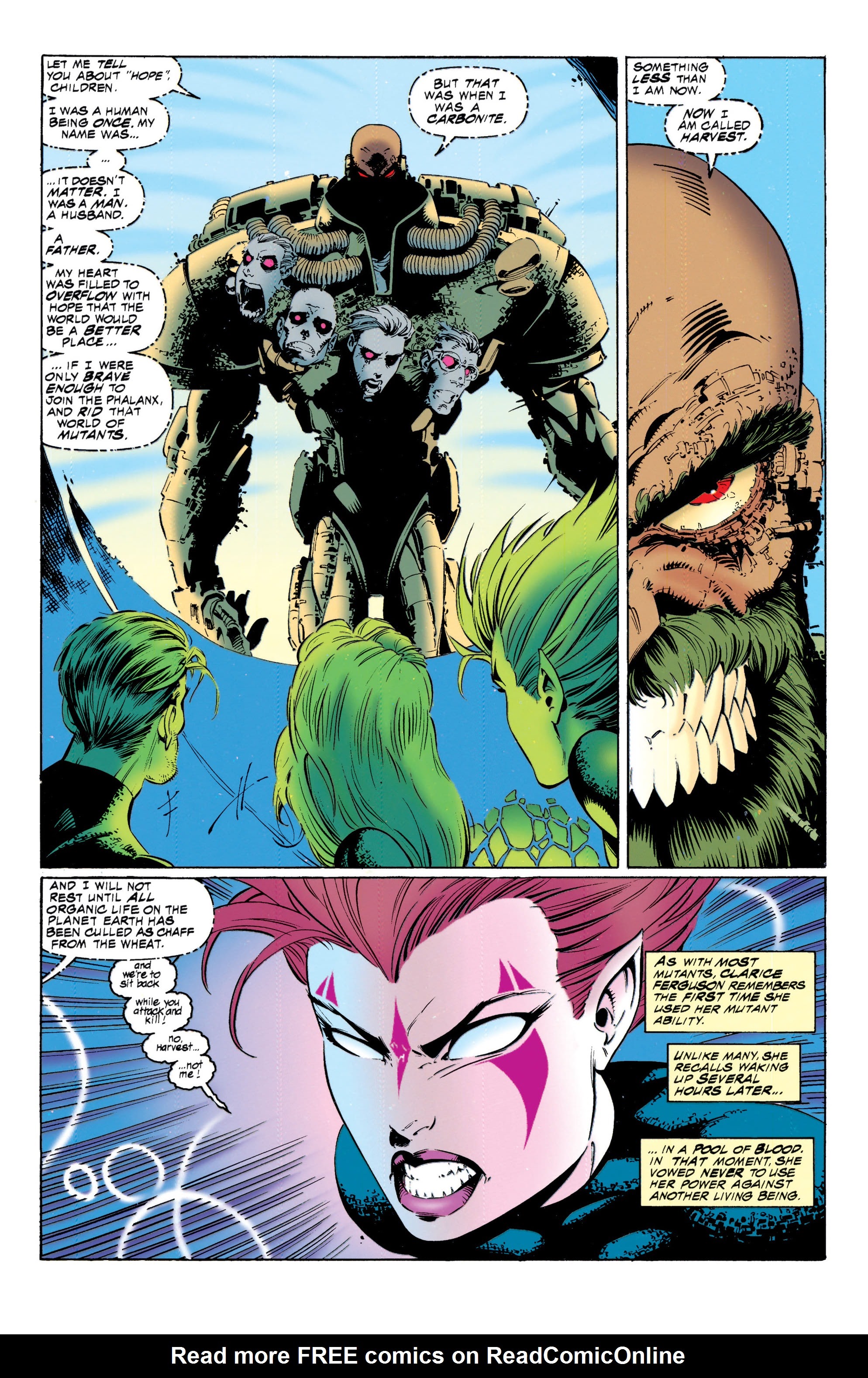Read online X-Men Milestones: Phalanx Covenant comic -  Issue # TPB (Part 3) - 22