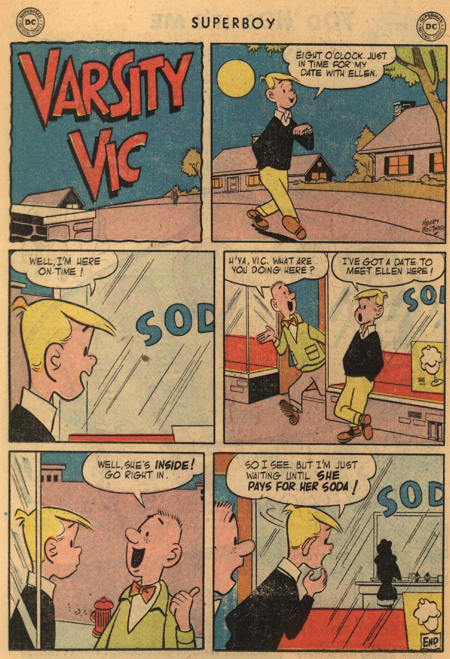 Read online Superboy (1949) comic -  Issue #45 - 18