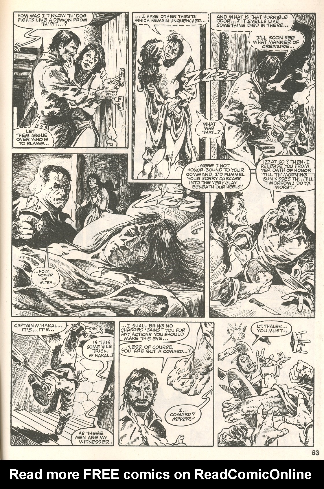Read online The Savage Sword Of Conan comic -  Issue #109 - 65