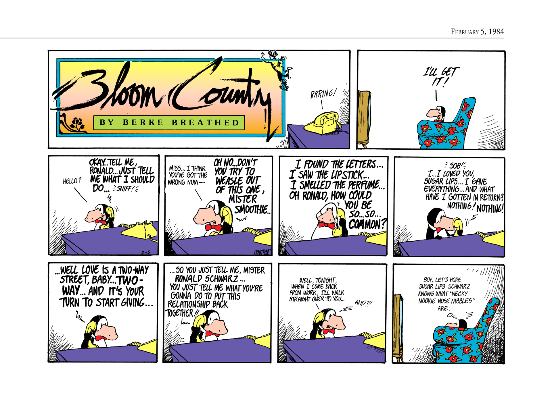 Read online The Bloom County Digital Library comic -  Issue # TPB 4 (Part 1) - 42
