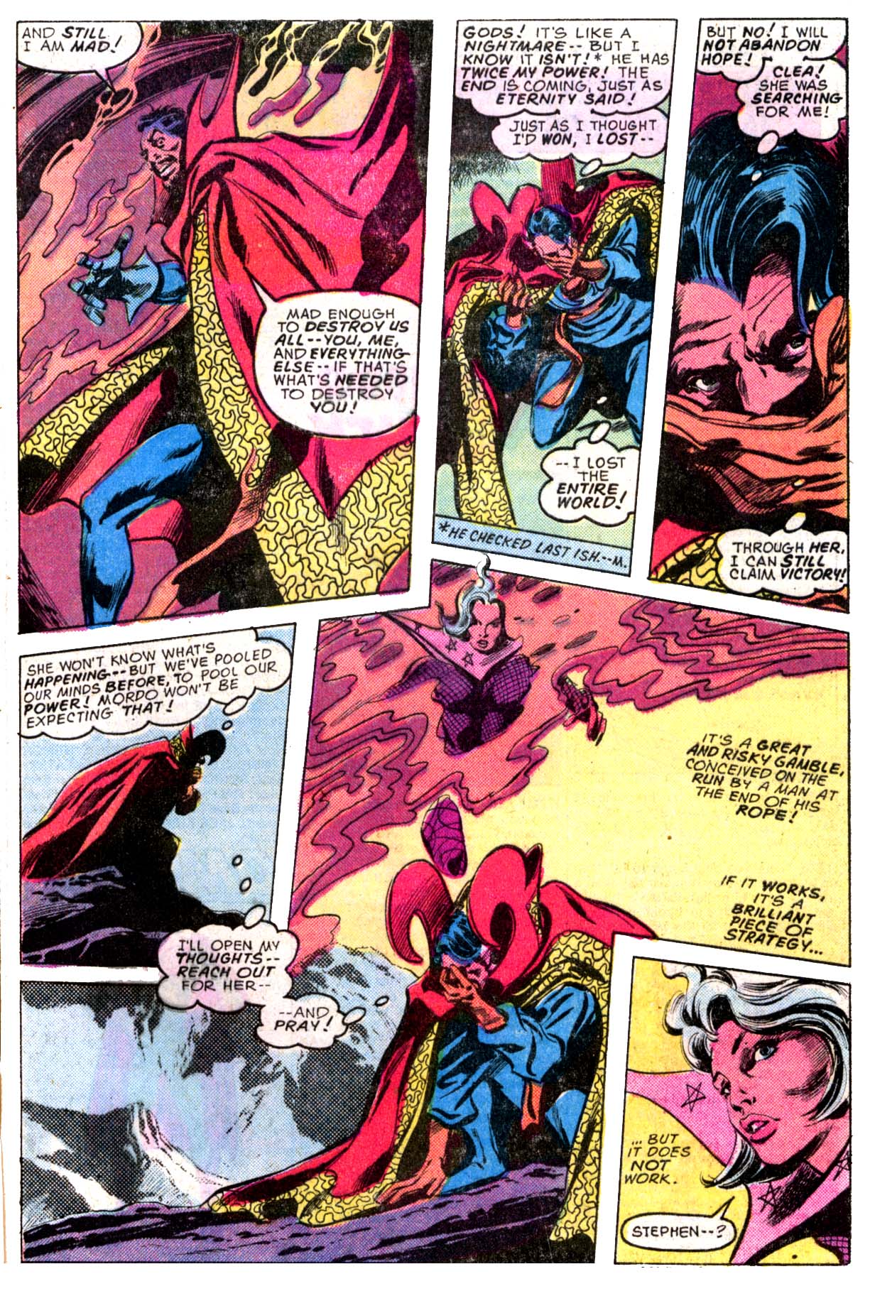 Read online Doctor Strange (1974) comic -  Issue #12 - 16