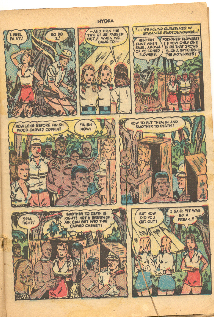 Read online Nyoka the Jungle Girl (1945) comic -  Issue #28 - 7