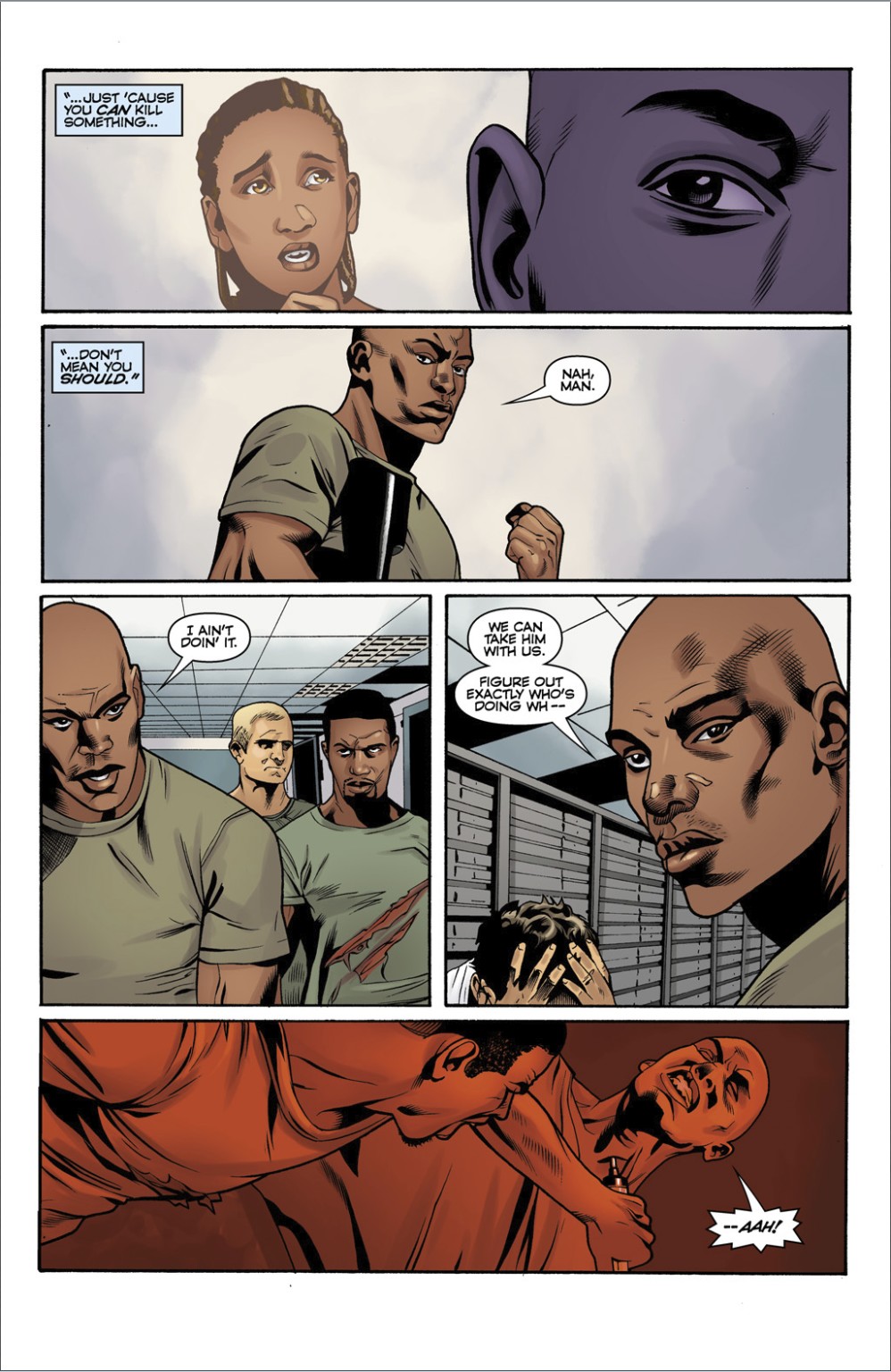 Read online Prototype 2 comic -  Issue #6 - 9