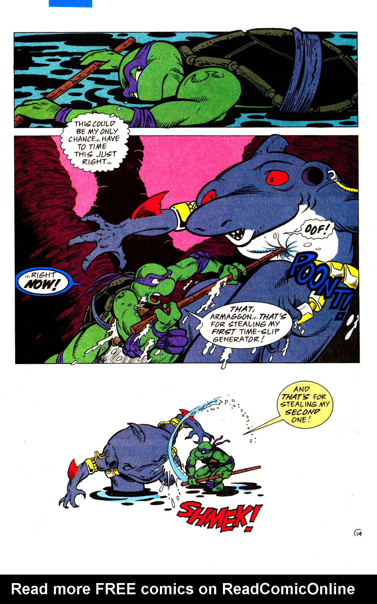 Read online Teenage Mutant Ninja Turtles Adventures (1989) comic -  Issue #44 - 16