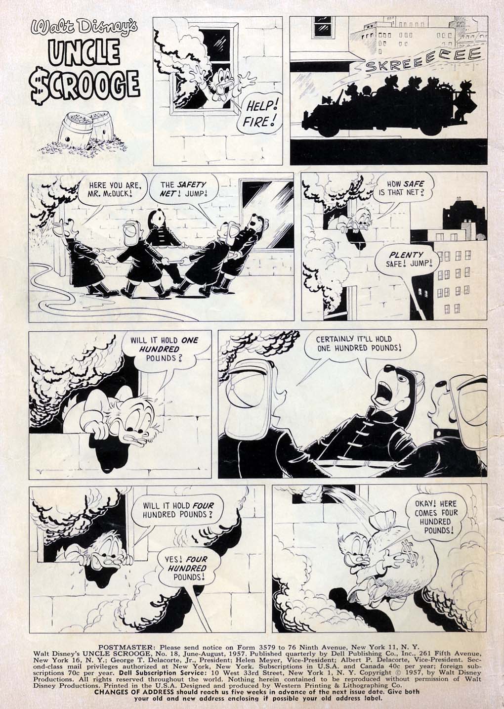 Read online Uncle Scrooge (1953) comic -  Issue #18 - 2