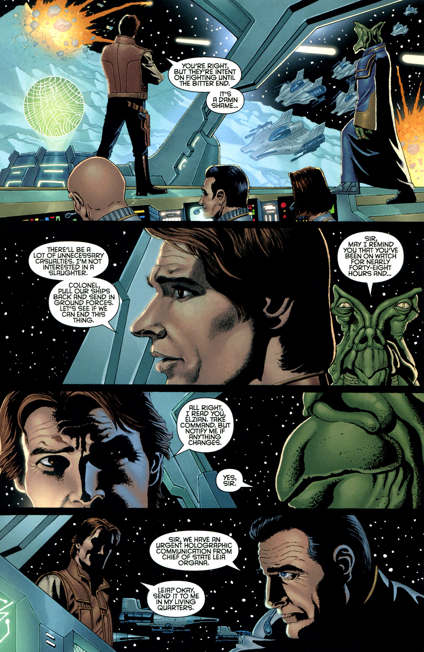 Read online Star Wars: Crimson Empire III - Empire Lost comic -  Issue #3 - 4