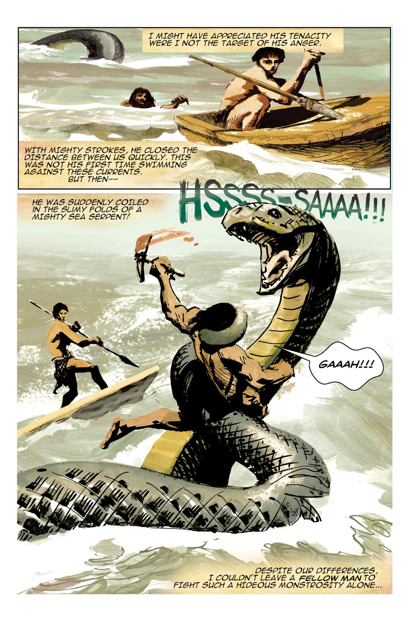 Read online Edgar Rice Burroughs' At the Earth's Core comic -  Issue # TPB - 47