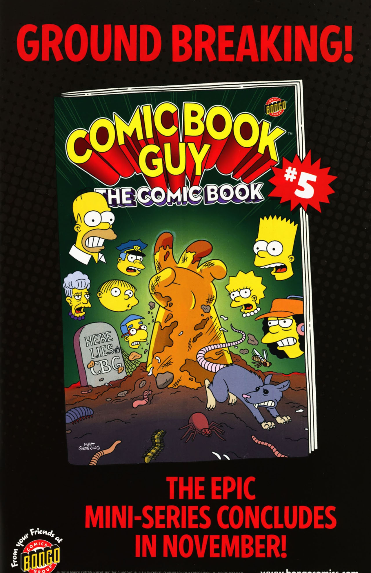 Read online Bongo Comics presents Comic Book Guy: The Comic Book comic -  Issue #4 - 33