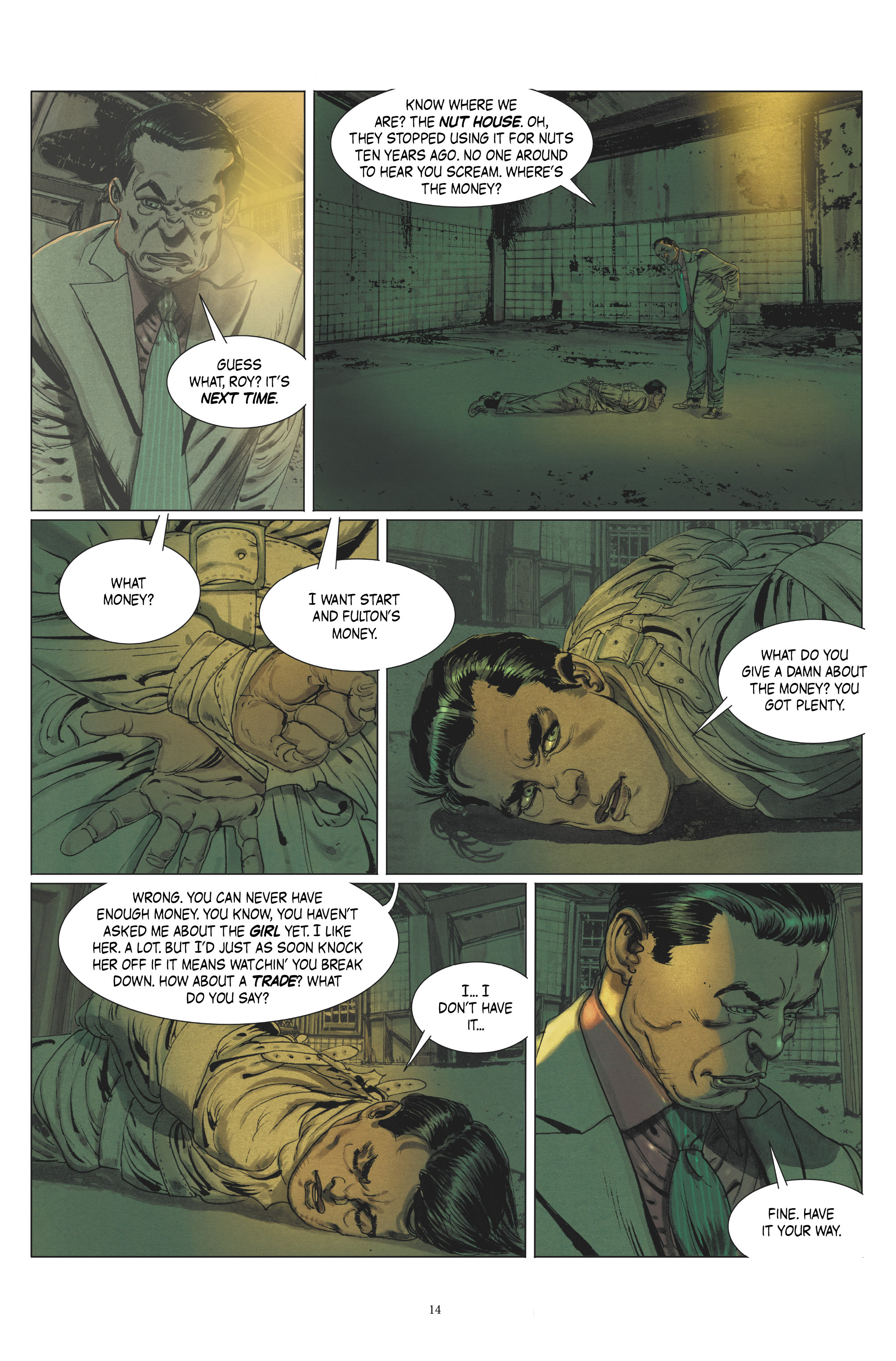 Read online Triggerman comic -  Issue #4 - 16