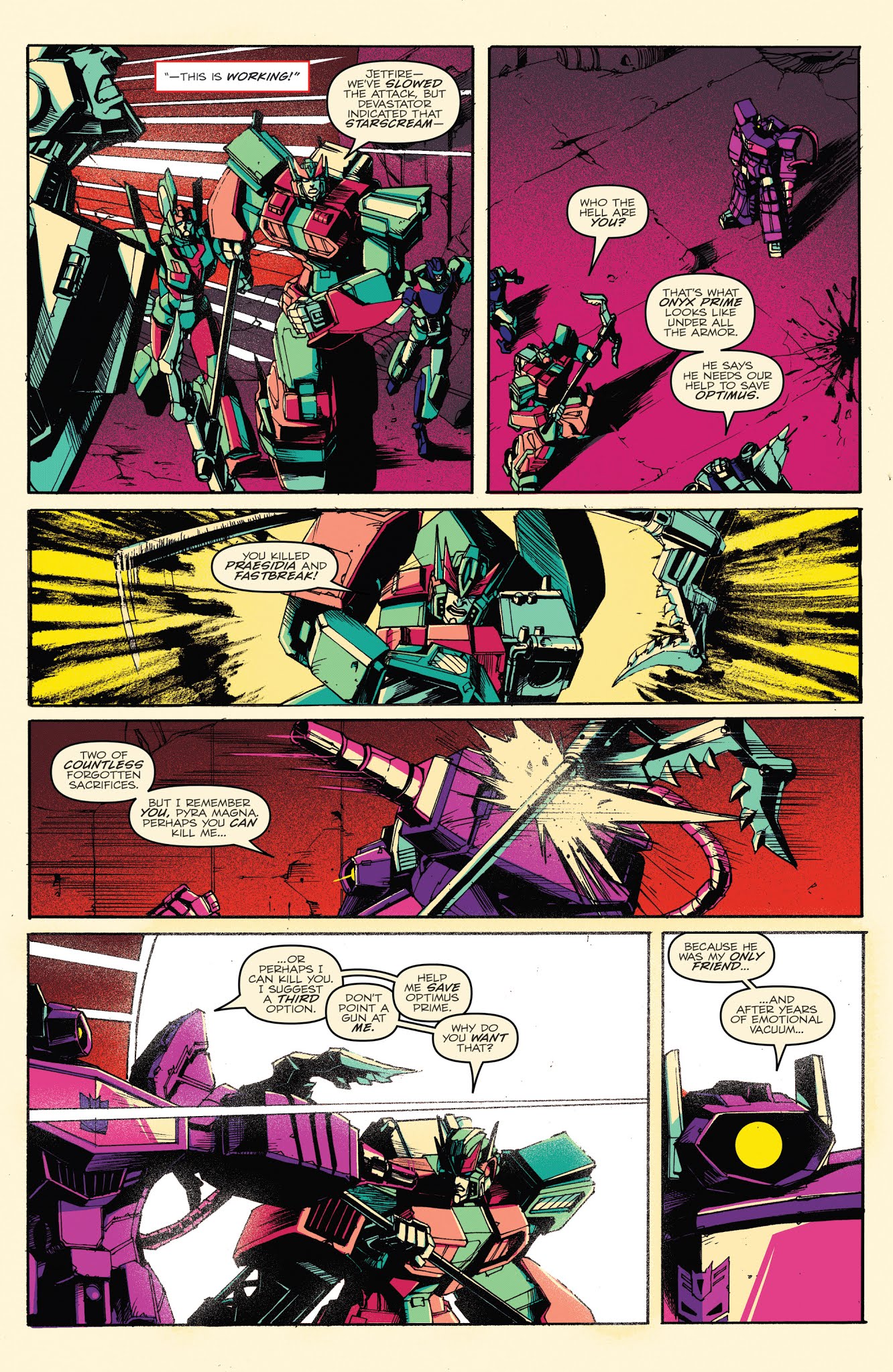 Read online Optimus Prime comic -  Issue #21 - 15