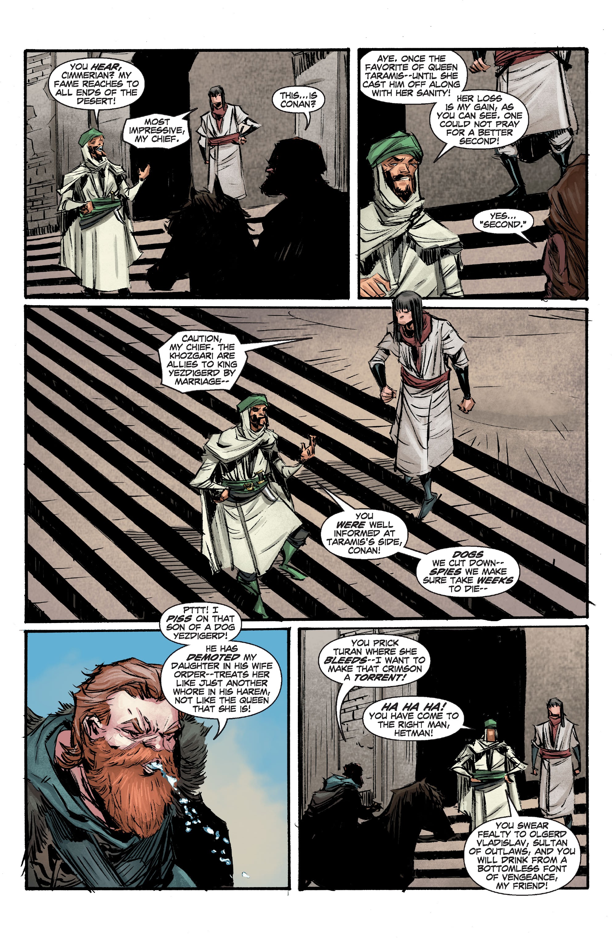 Read online Conan Chronicles Epic Collection comic -  Issue # TPB Blood In His Wake (Part 1) - 78