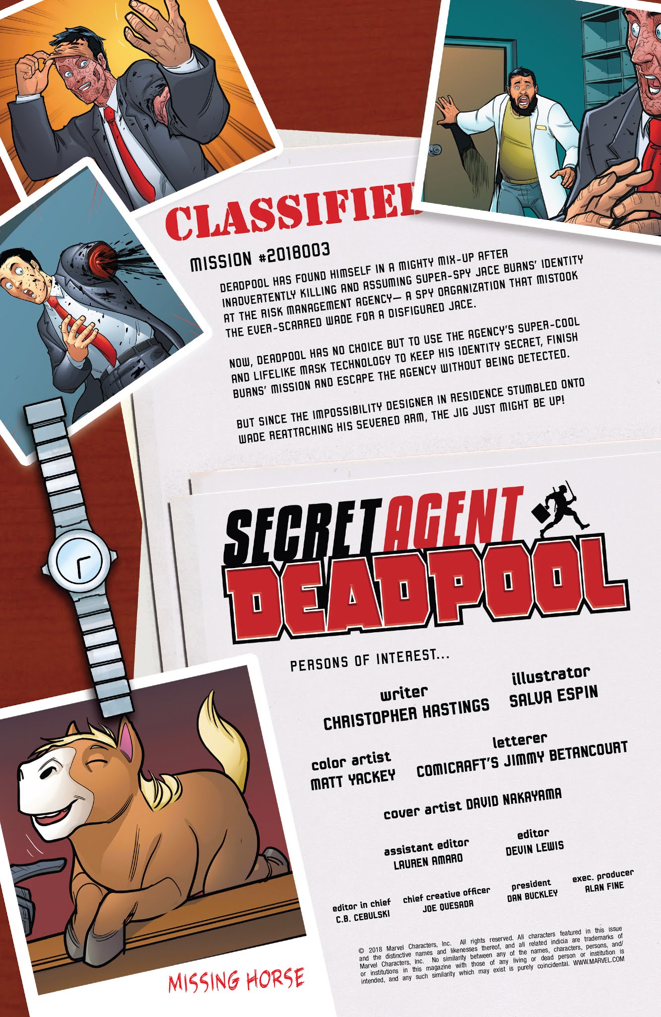 Read online Deadpool: Secret Agent Deadpool comic -  Issue #3 - 2