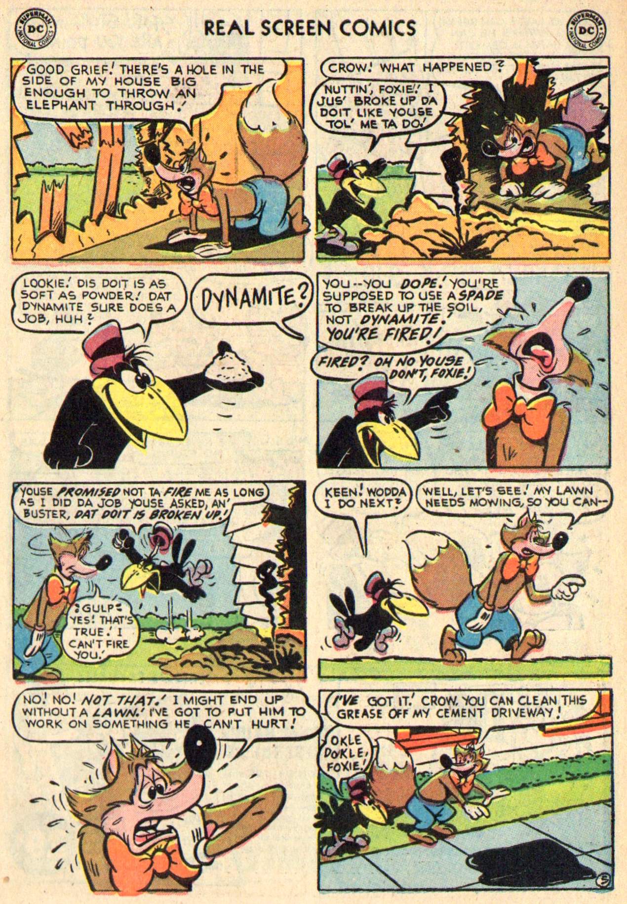 Read online Real Screen Comics comic -  Issue #60 - 31