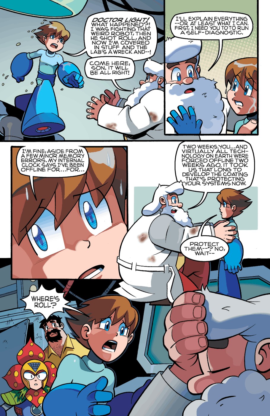 Read online Mega Man comic -  Issue #29 - 4