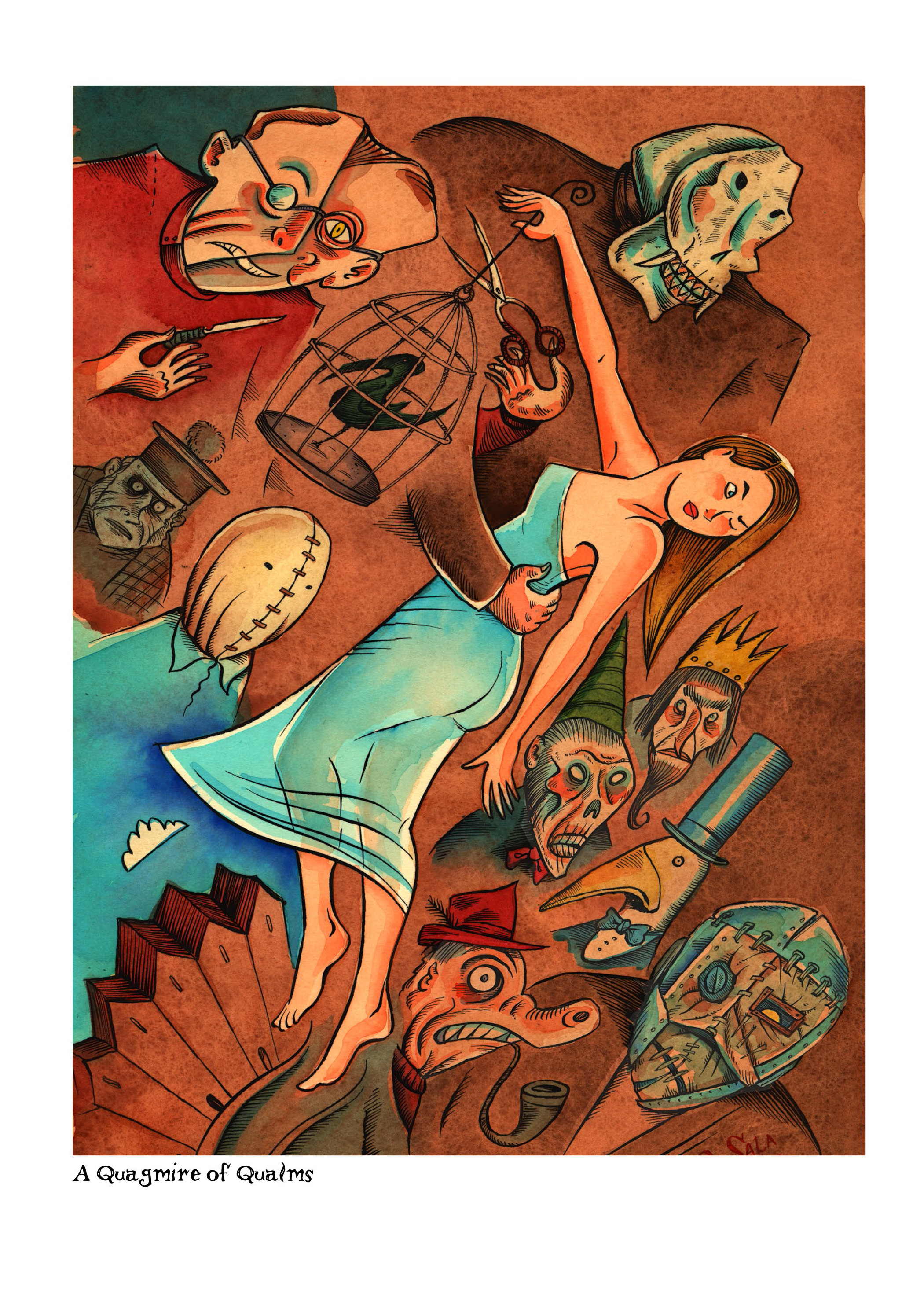 Read online Violenzia and Other Deadly Amusements comic -  Issue # TPB - 100