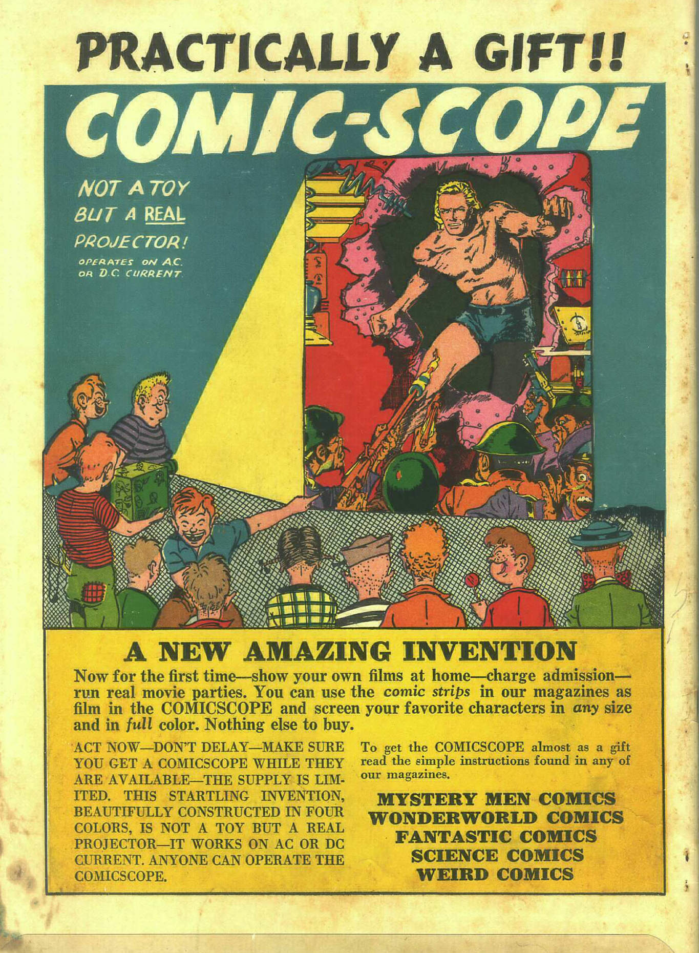 Read online Wonderworld Comics comic -  Issue #12 - 69