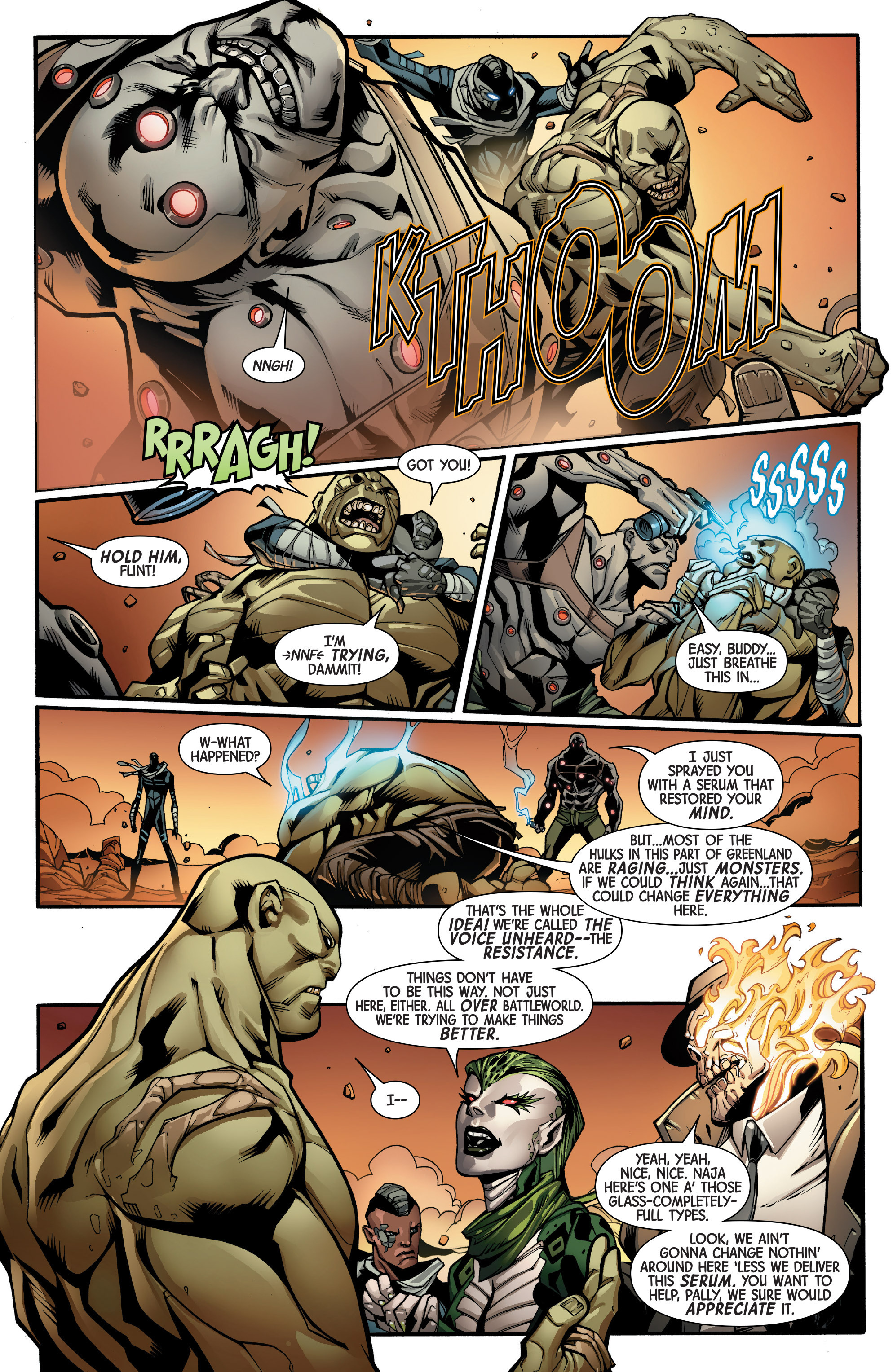 Read online Inhumans: Attilan Rising comic -  Issue #1 - 5