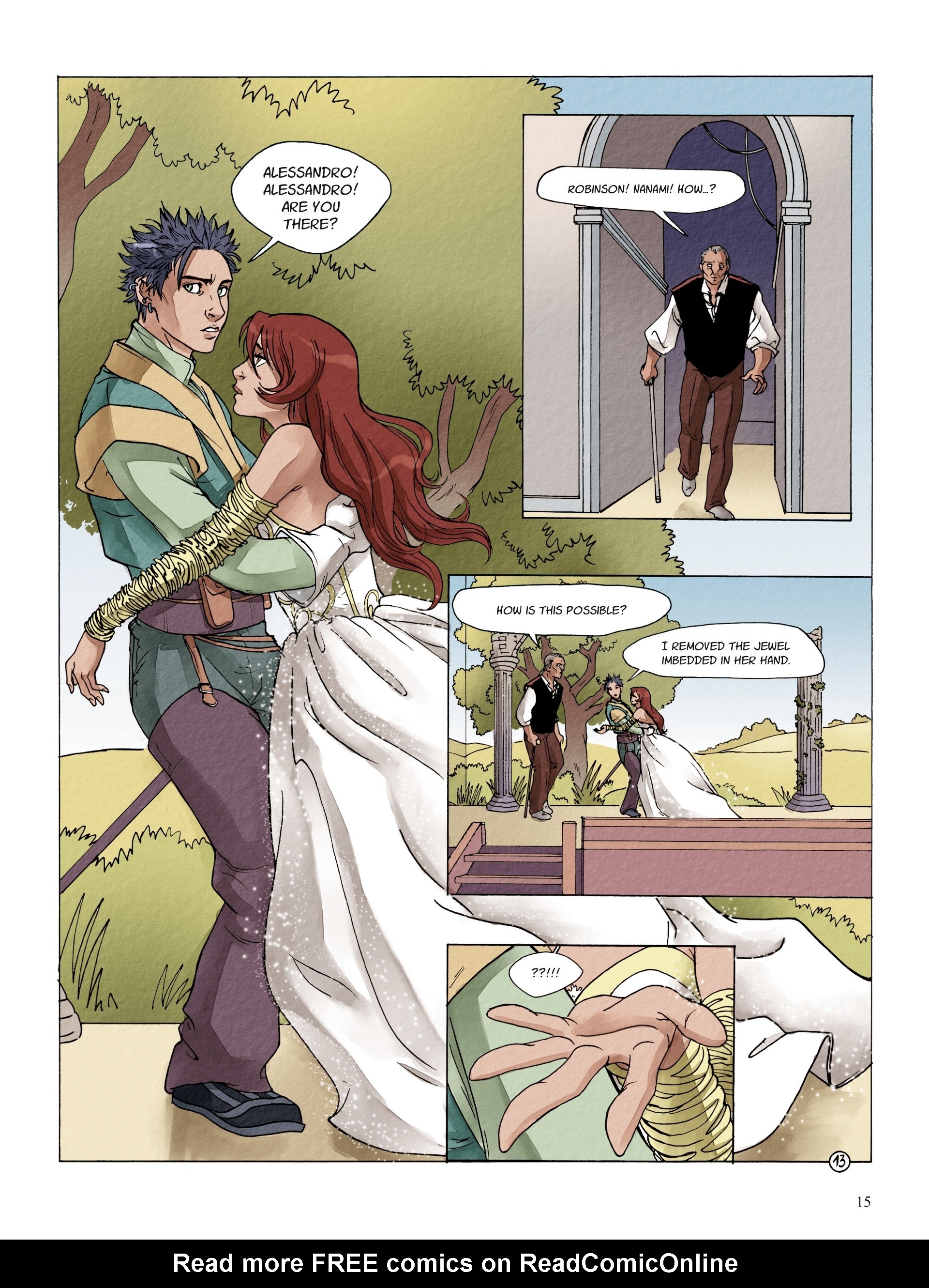 Read online Nanami comic -  Issue #5 - 15