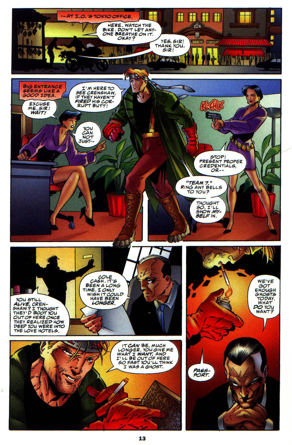 Read online Grifter (1995) comic -  Issue #5 - 13