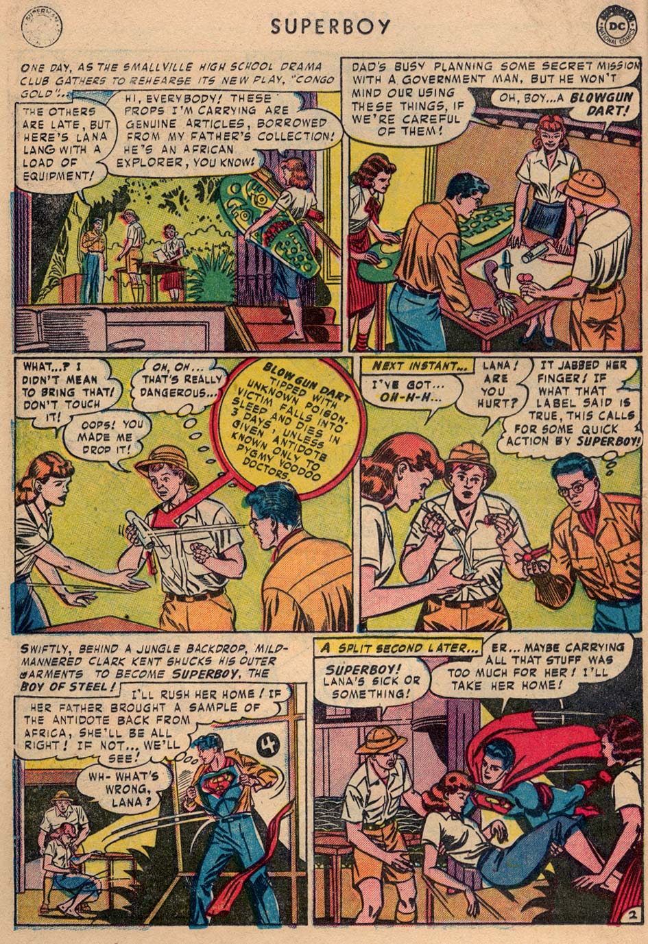 Read online Superboy (1949) comic -  Issue #22 - 14