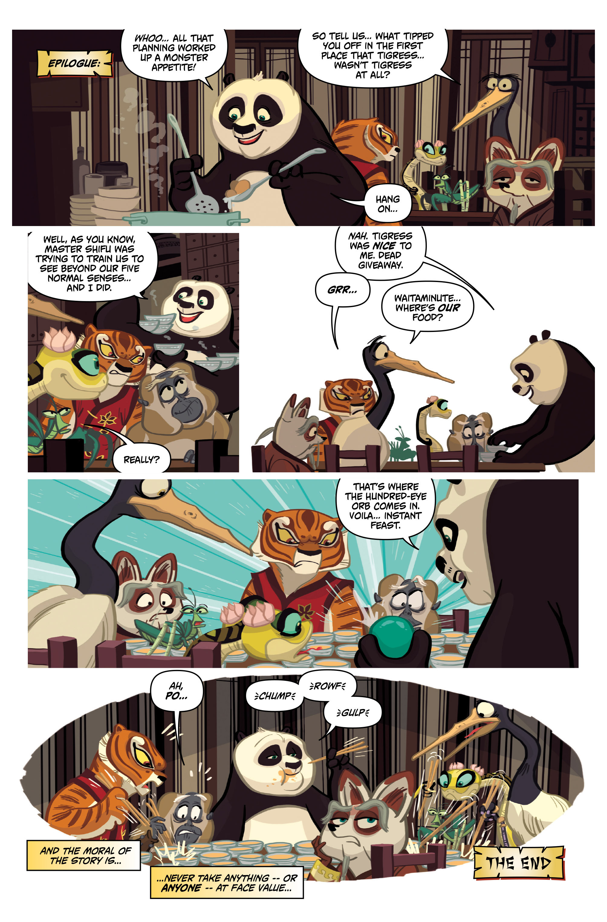 Read online DreamWorks Kung Fu Panda comic -  Issue #4 - 26