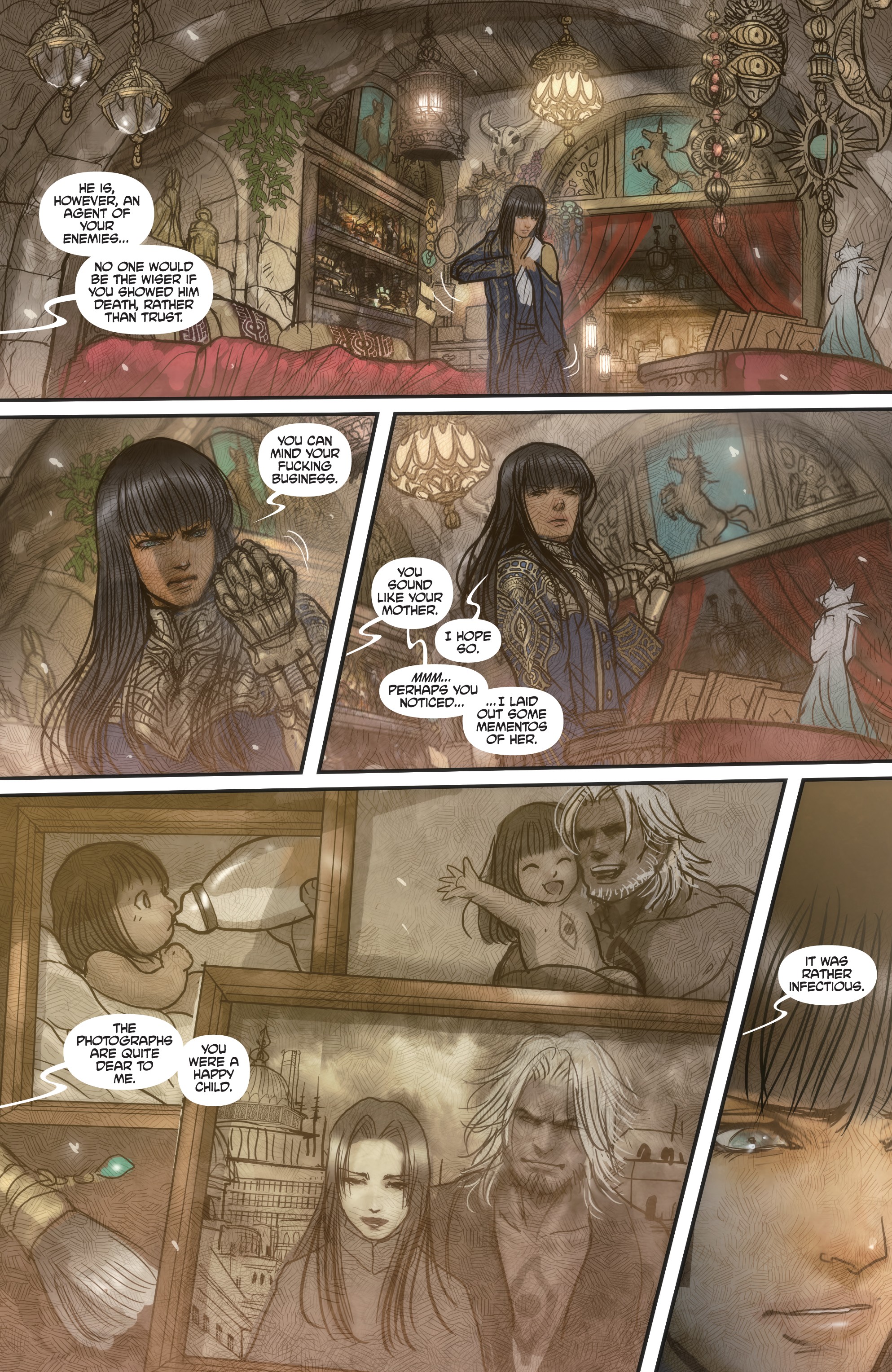 Read online Monstress comic -  Issue #21 - 11