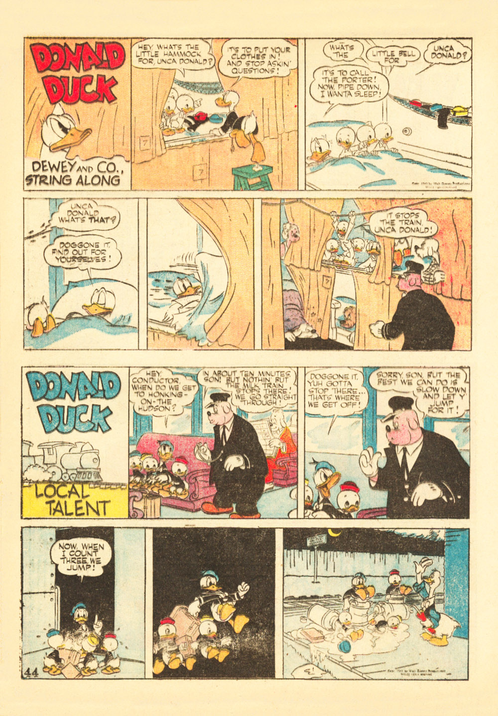 Read online Walt Disney's Comics and Stories comic -  Issue #38 - 46